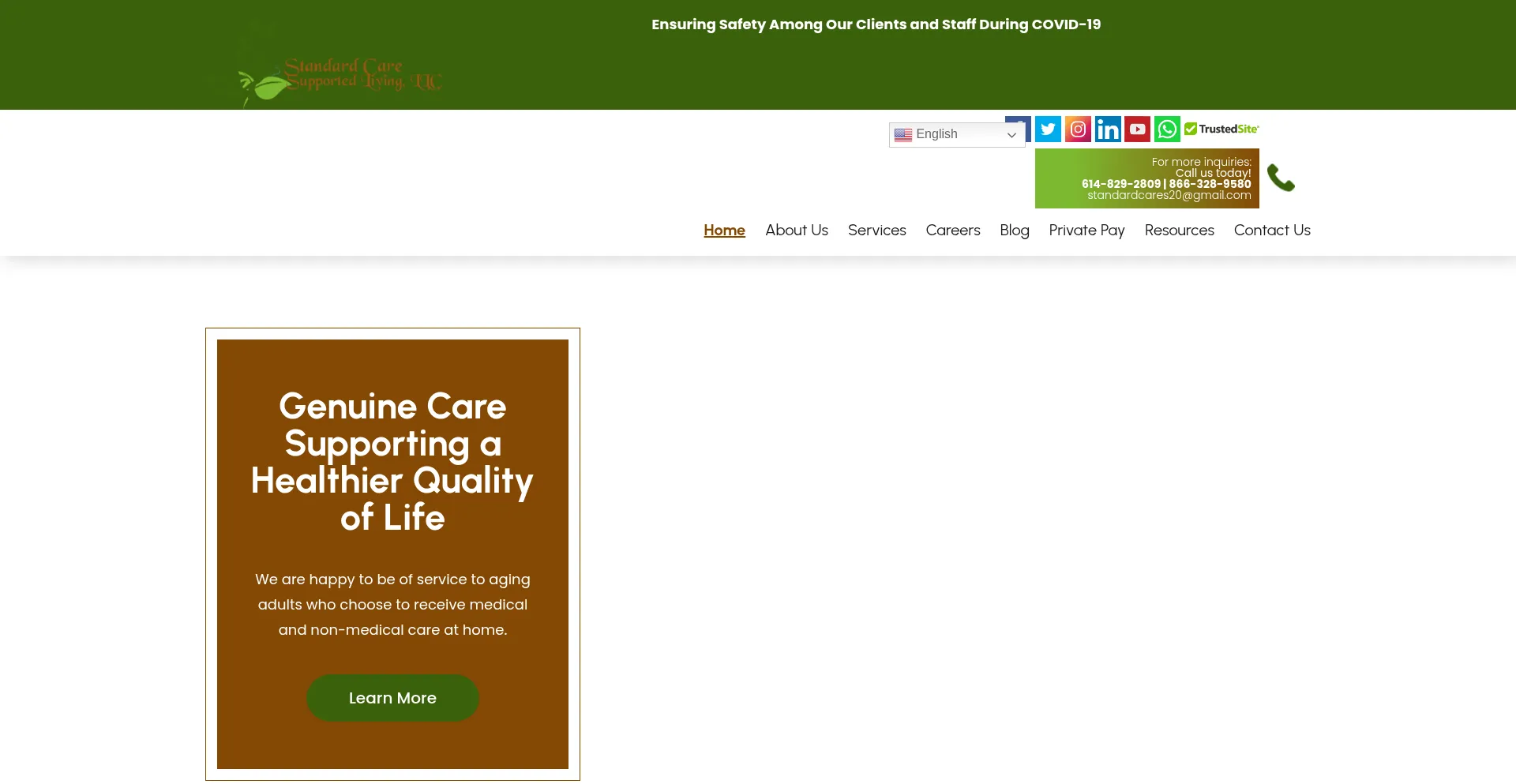 Standardcaresupportedliving.com
