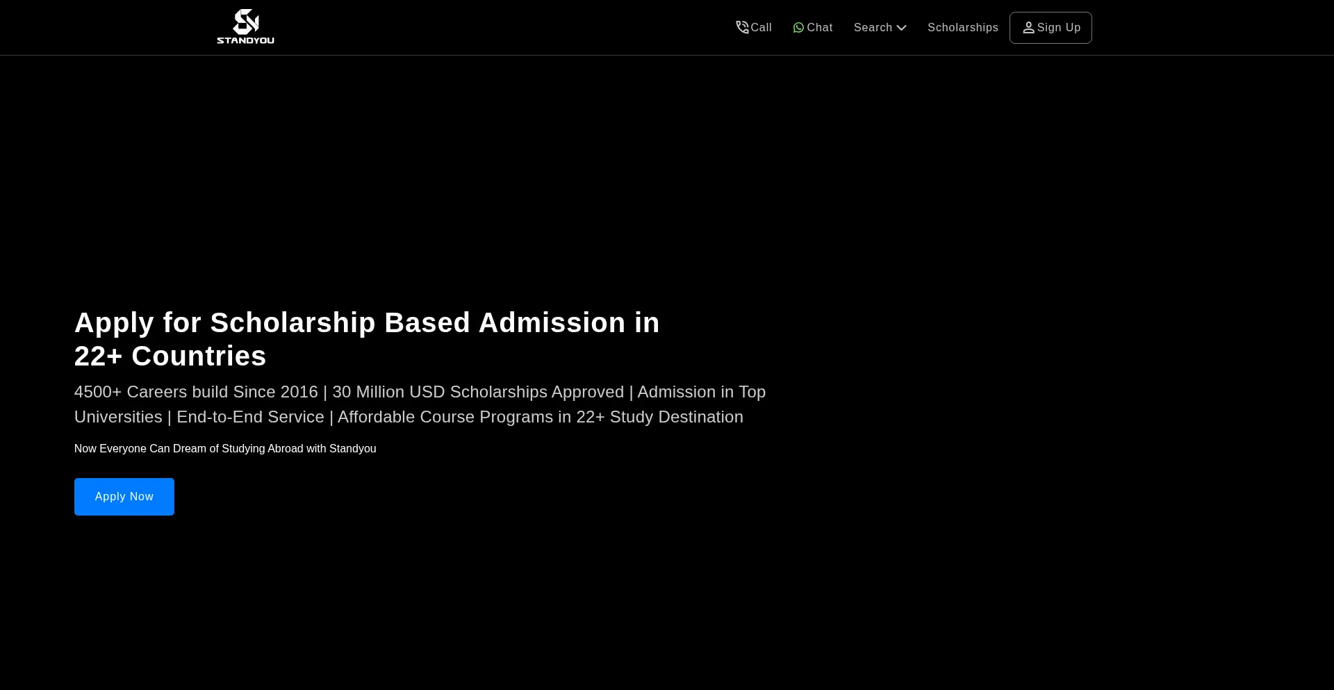 Standyou.com Screenshot