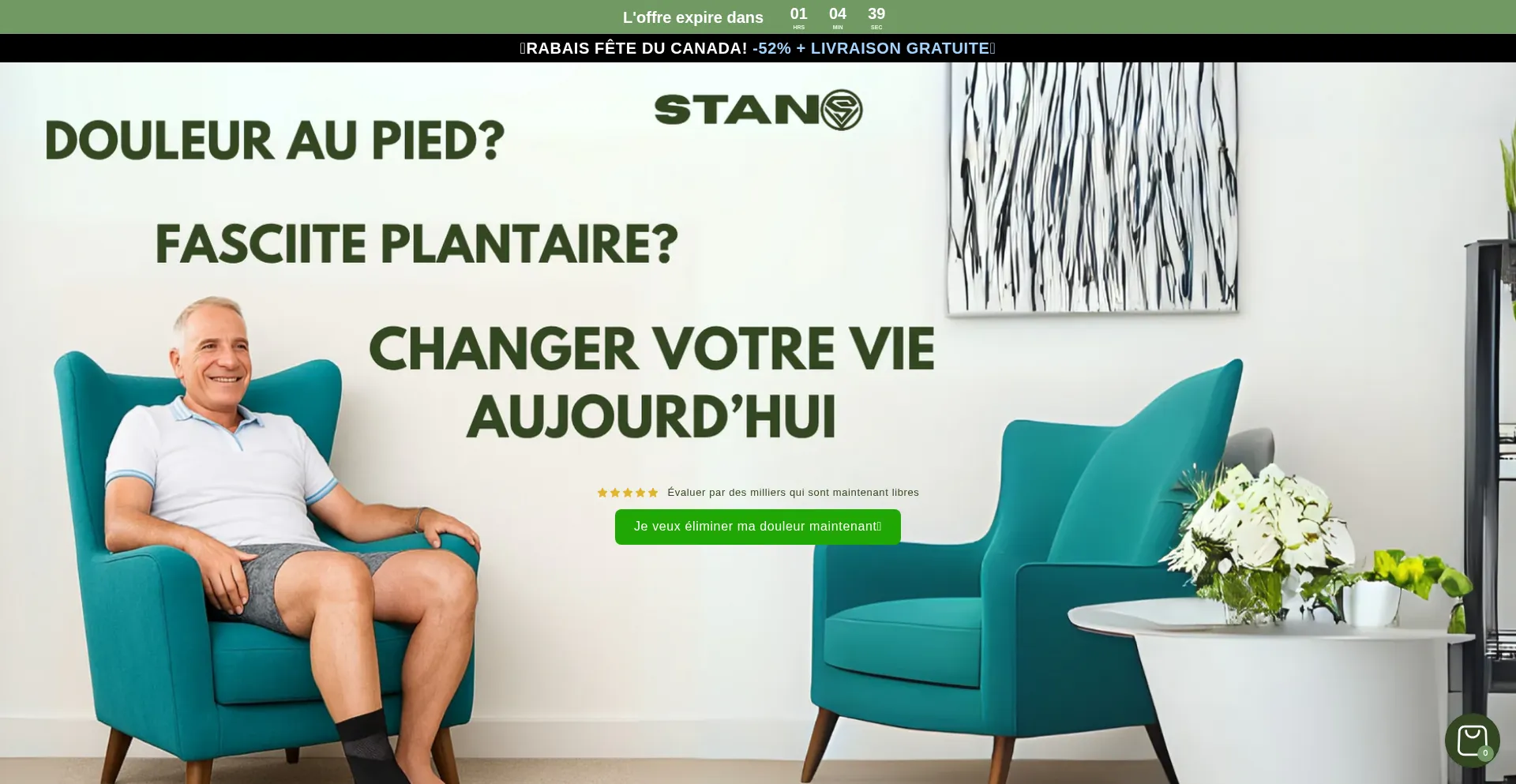 Website screenshot of Stanoshop.com