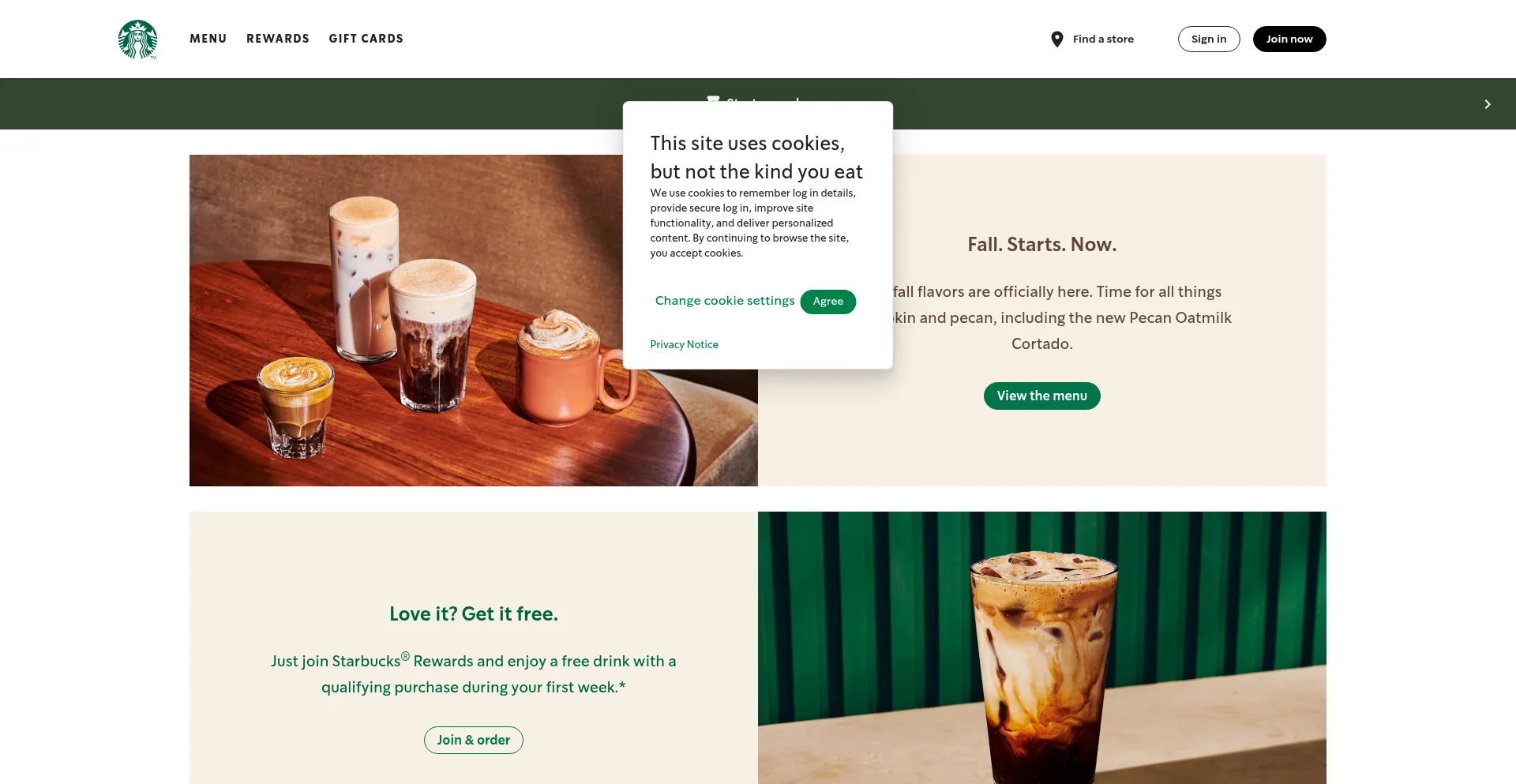 ¿És Seguro y Confiable Starbucks.com?