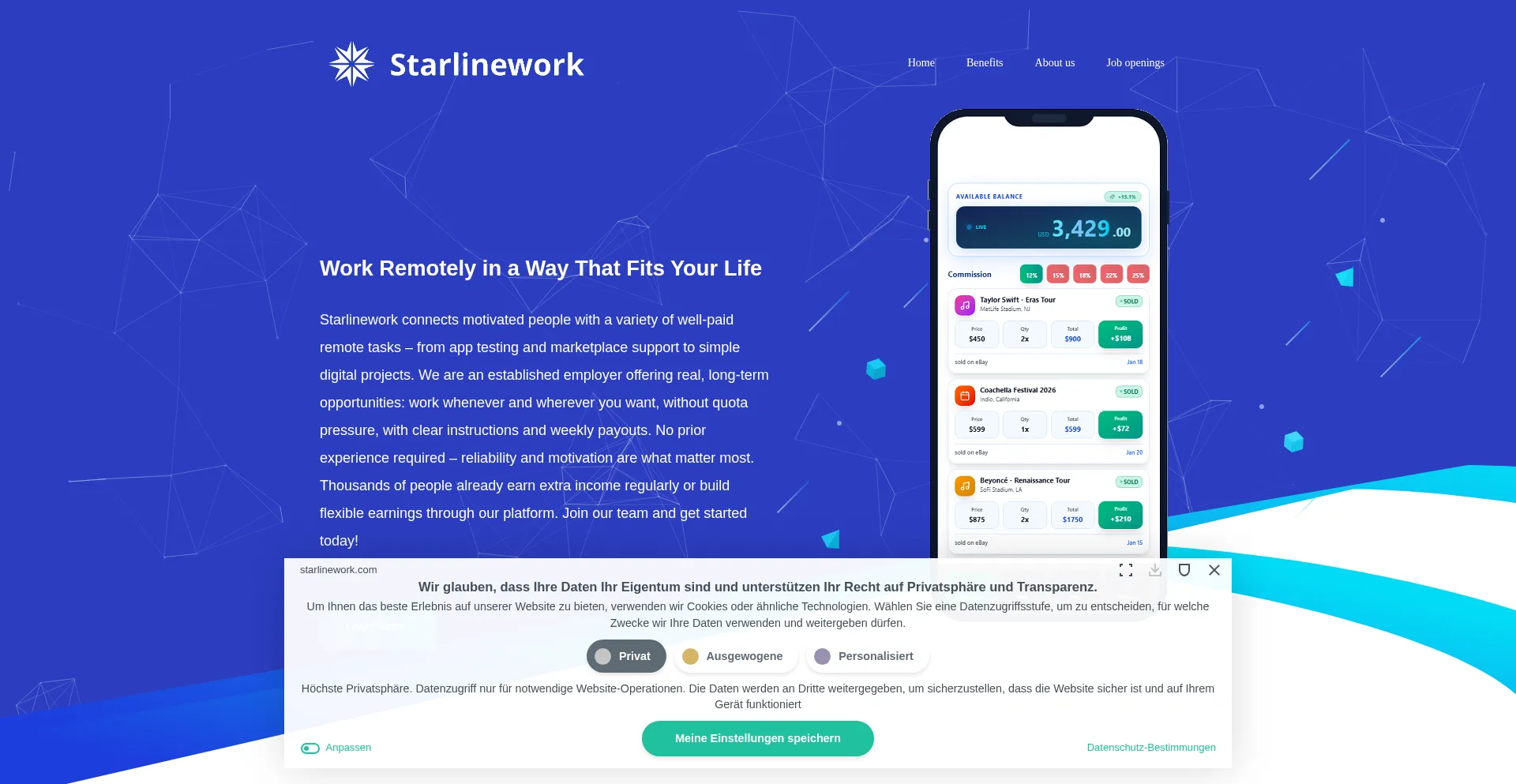 Starlinework.com