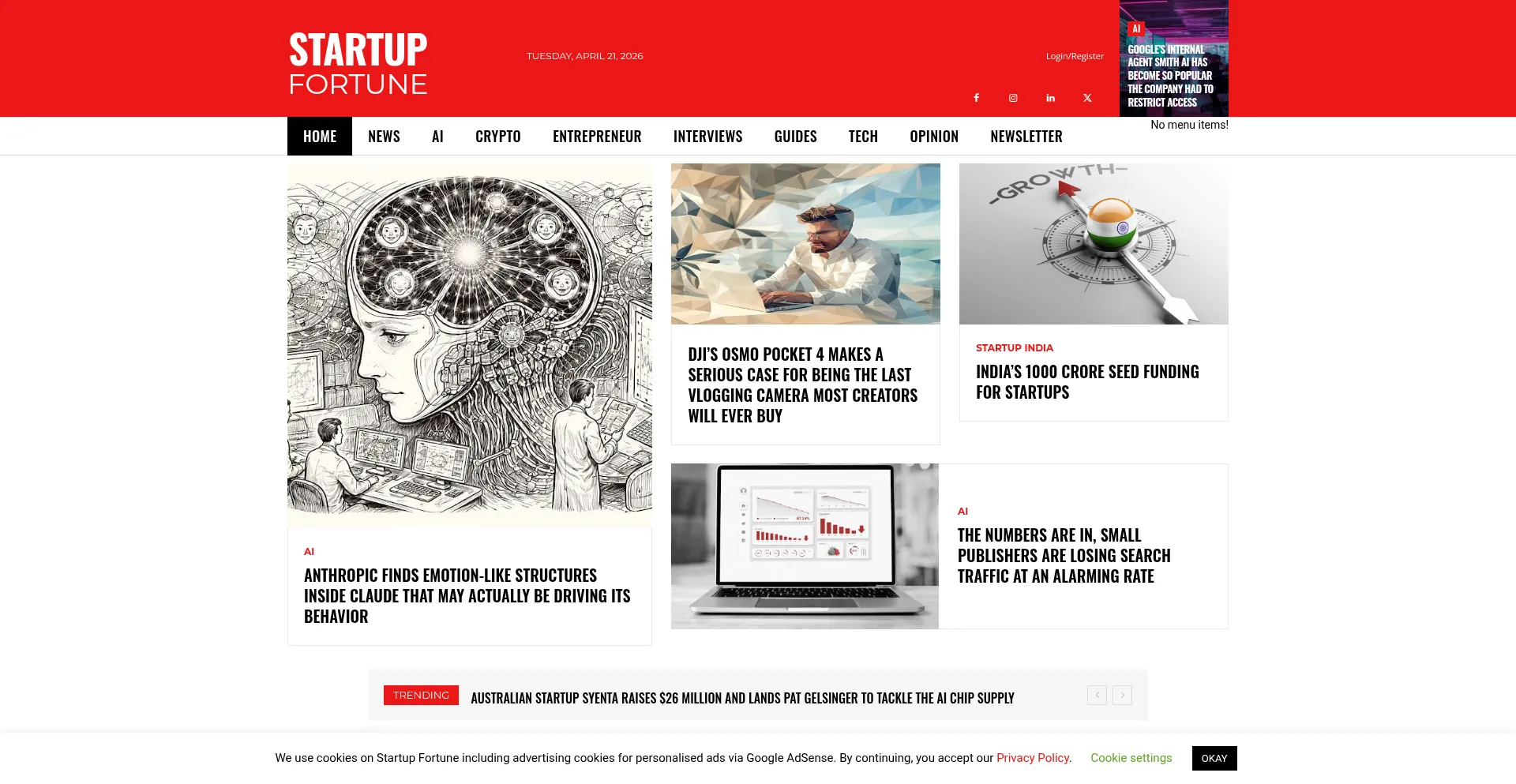 Startupfortune.com