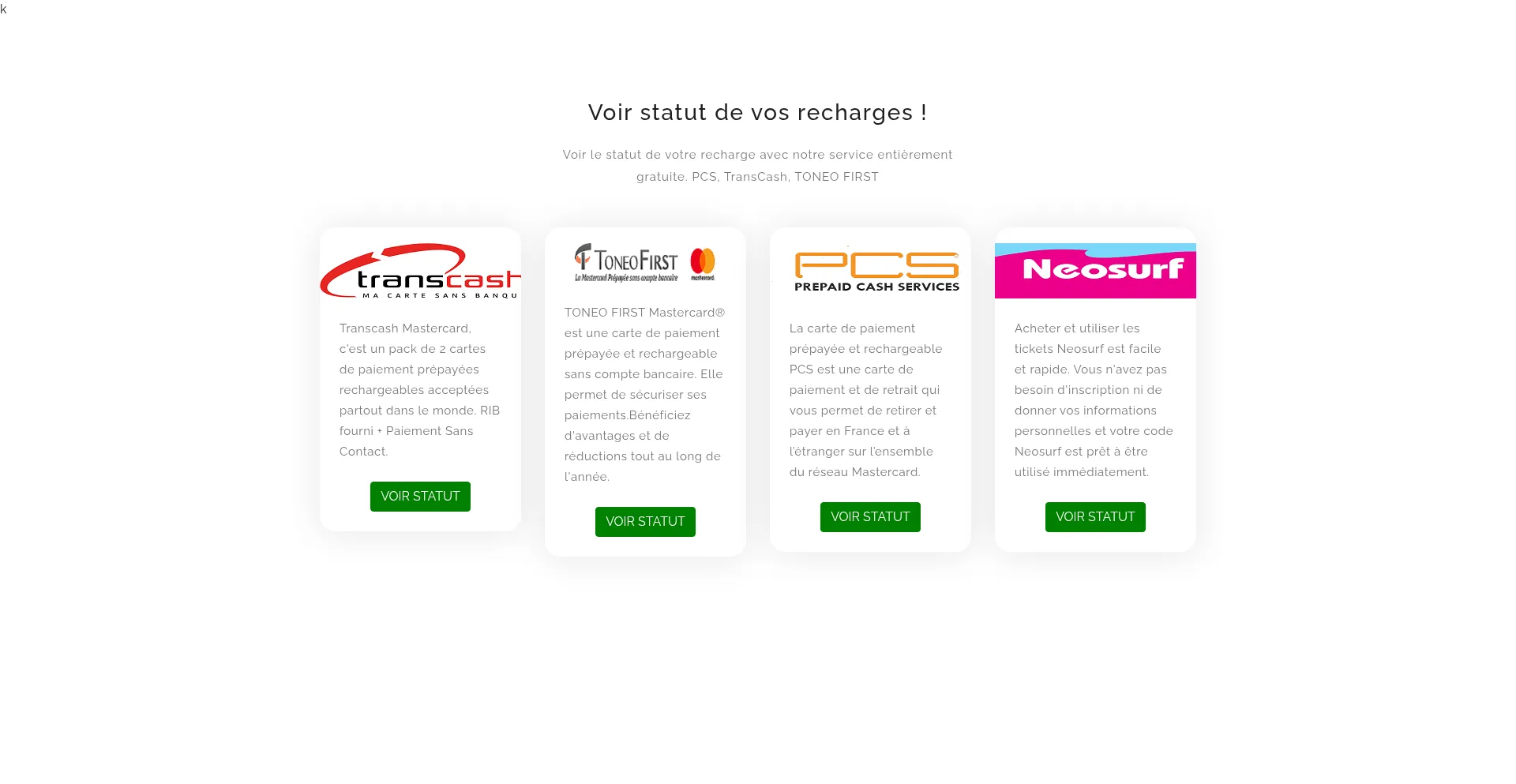 Website screenshot of Statutcoupon.com
