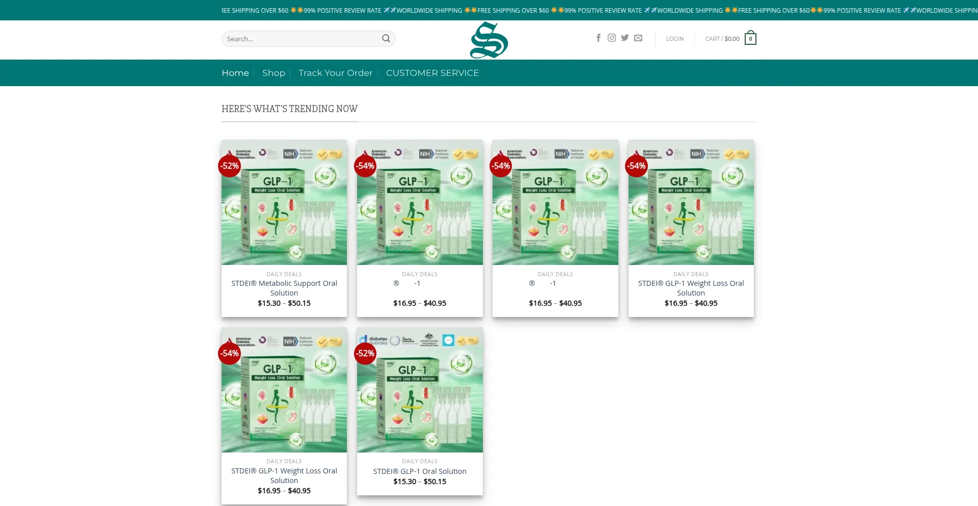 Website screenshot of Stdei.org