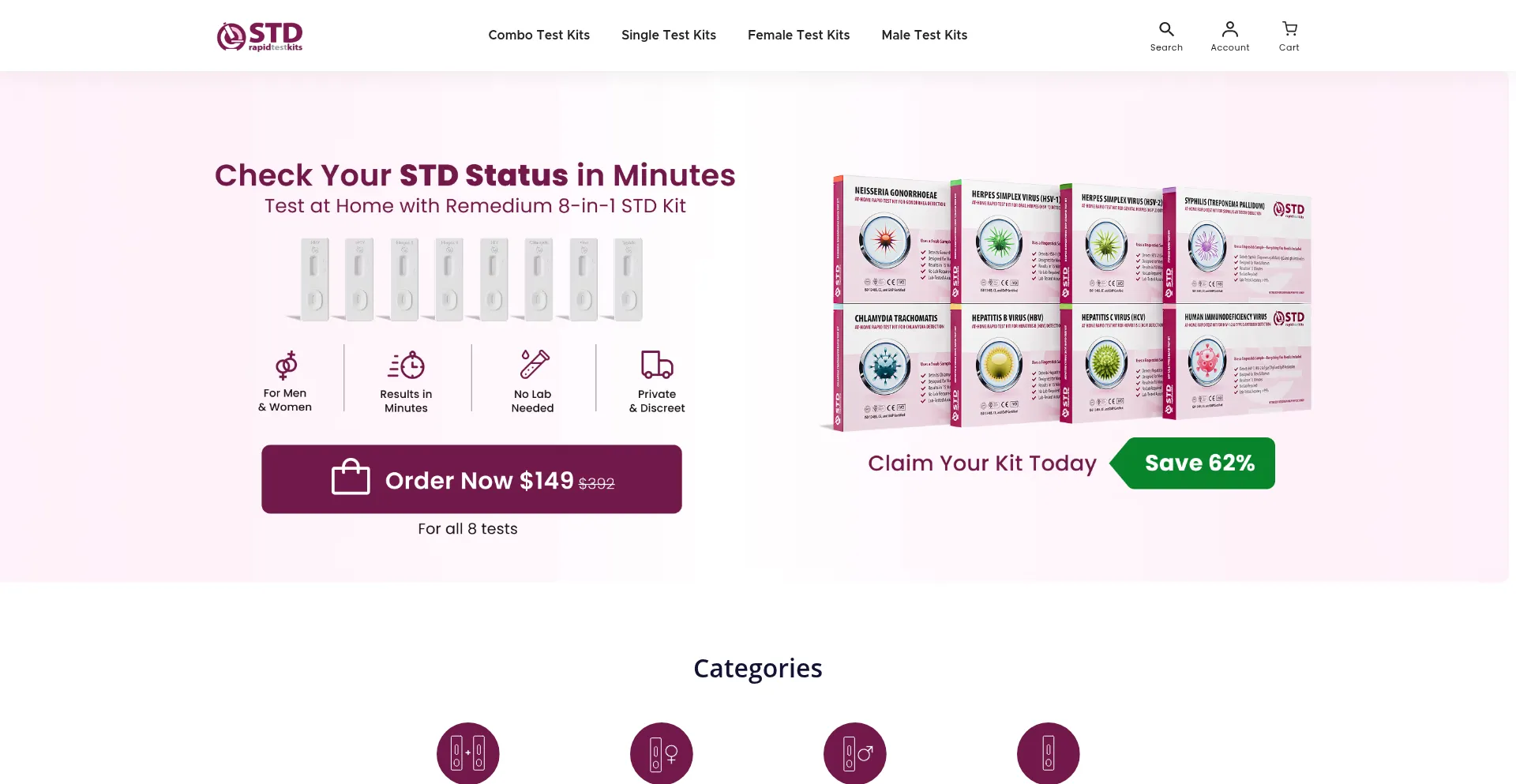 ¿És Seguro y Confiable Stdrapidtestkits.com?