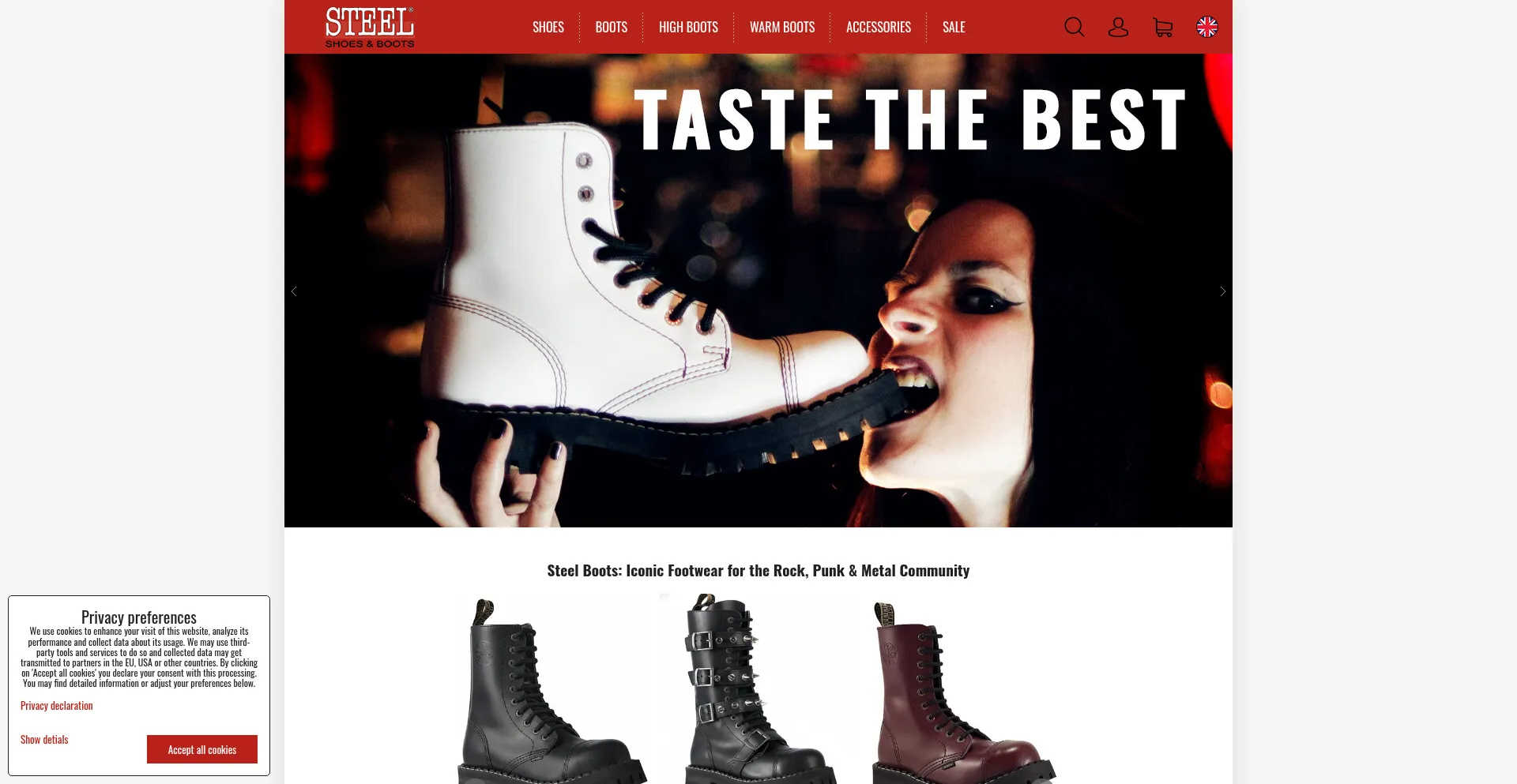 Steel-boots.com