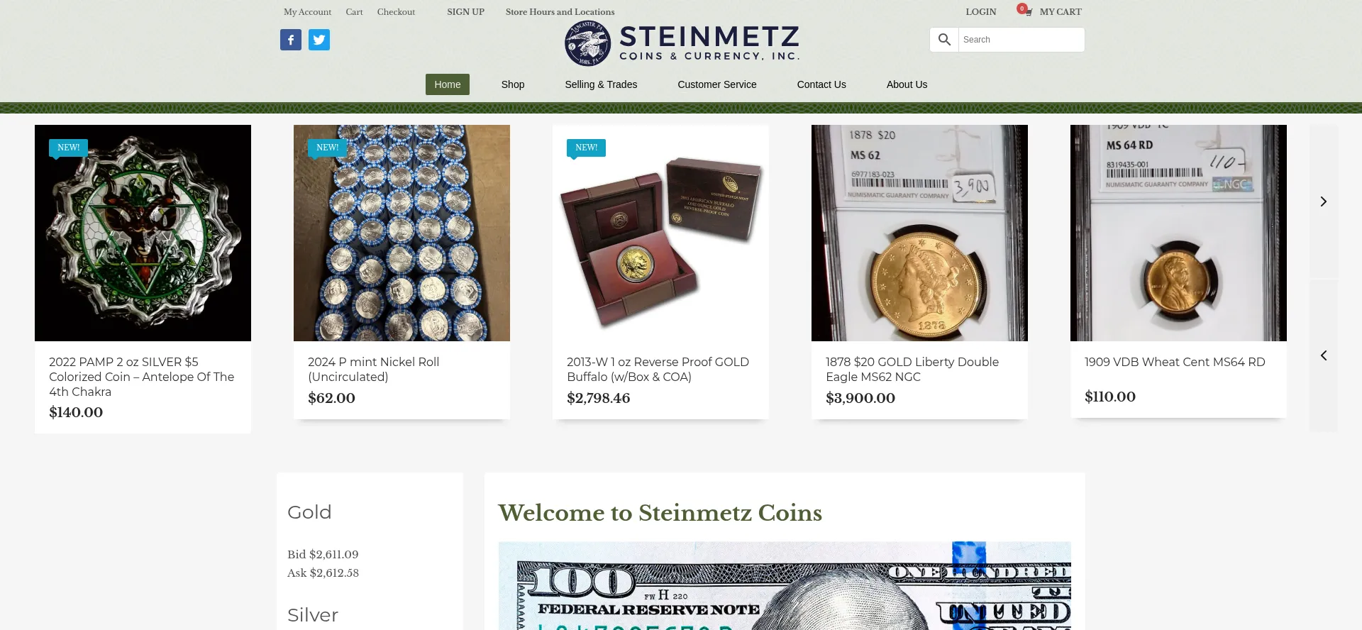 Steinmetzcoins.com