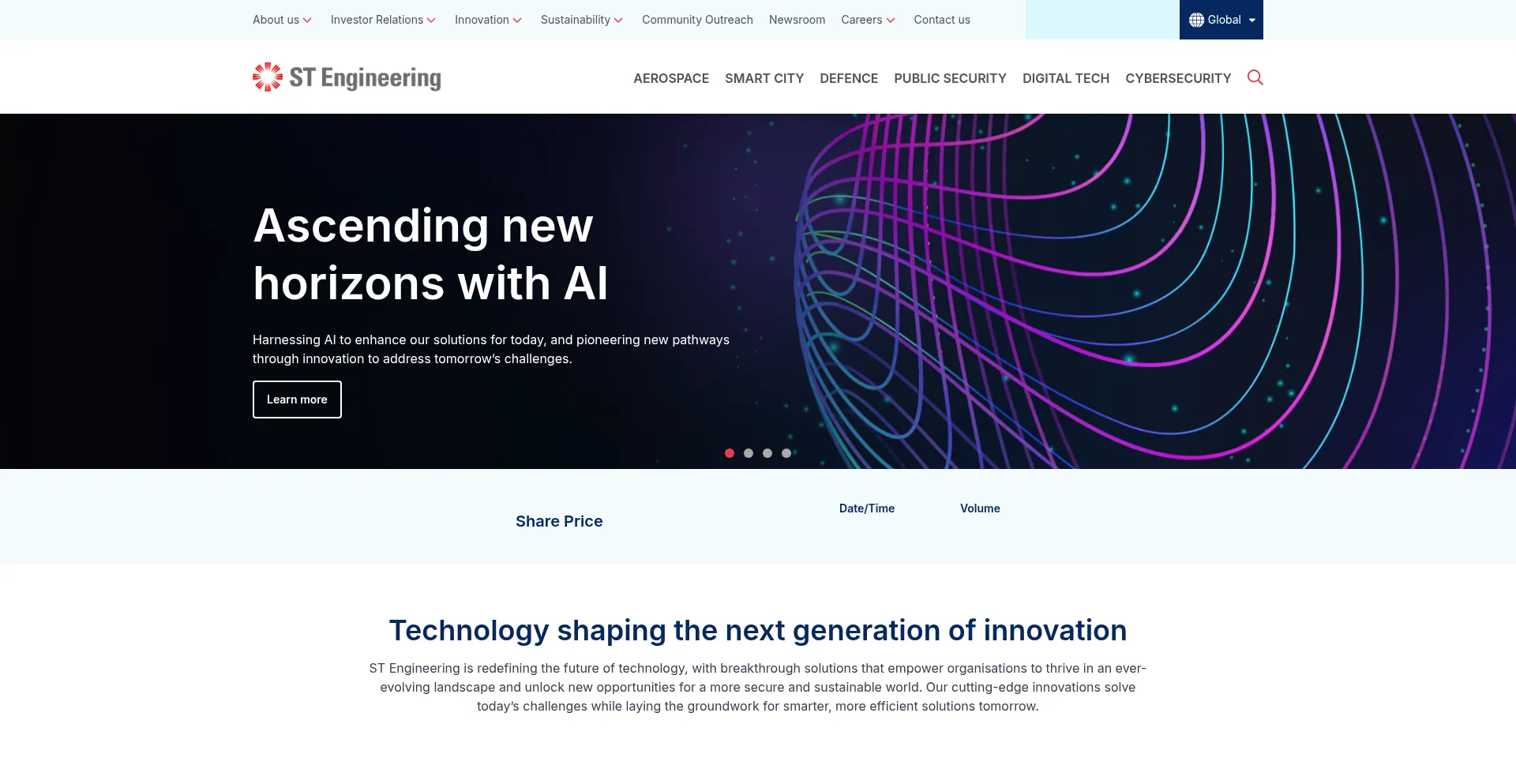 Website screenshot of Stengg.cc