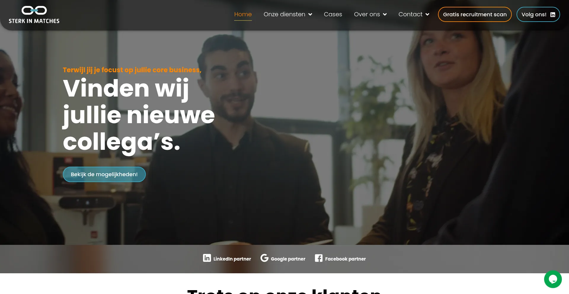Sterkinmatches.nl Screenshot