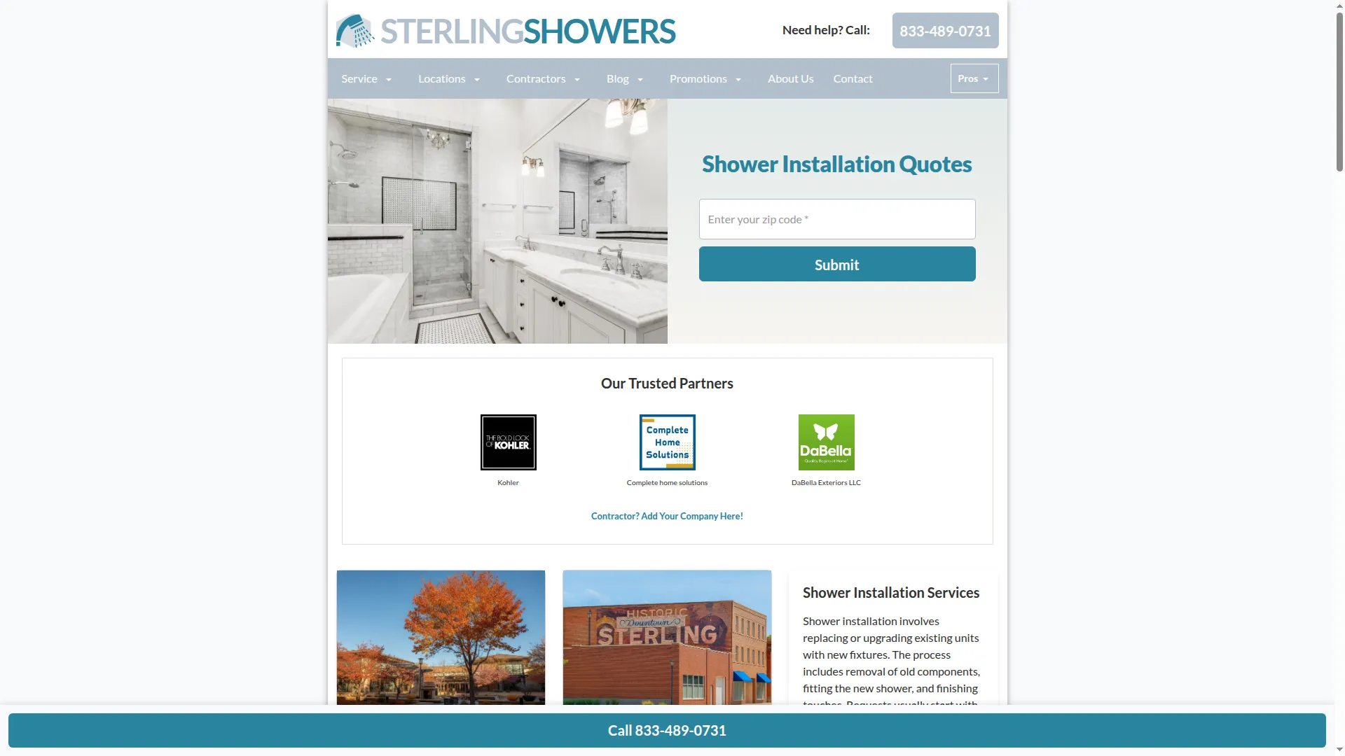 Sterlingshowerinstallers.com