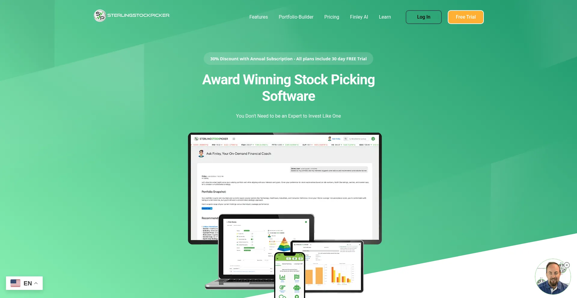 ¿És Seguro y Confiable Sterlingstockpicker.com?