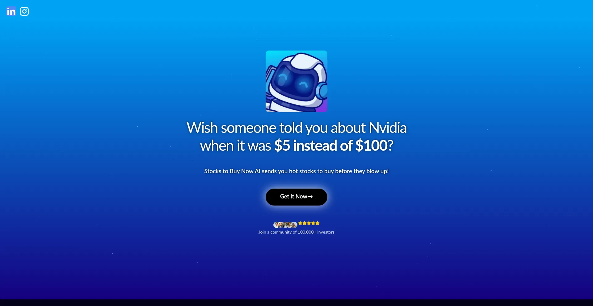 ¿És Seguro y Confiable Stockstobuynow.ai?