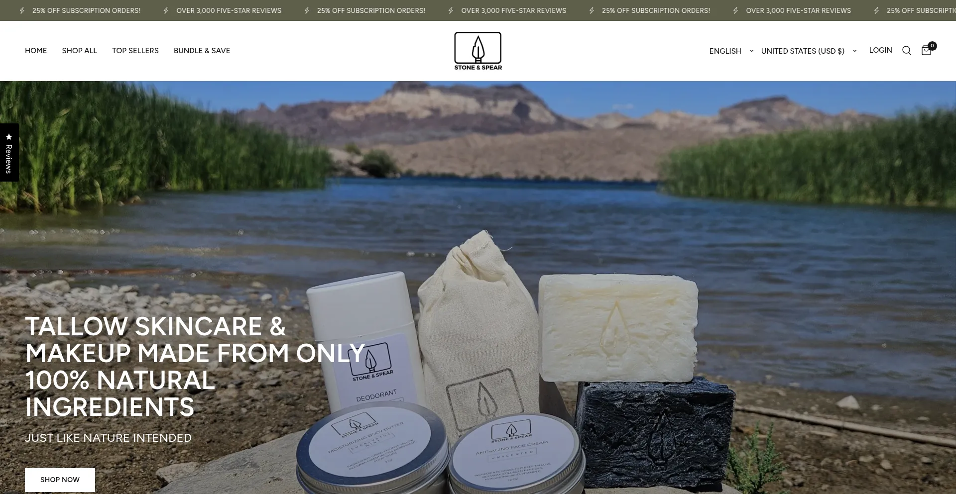 Stoneandspeartallow.com