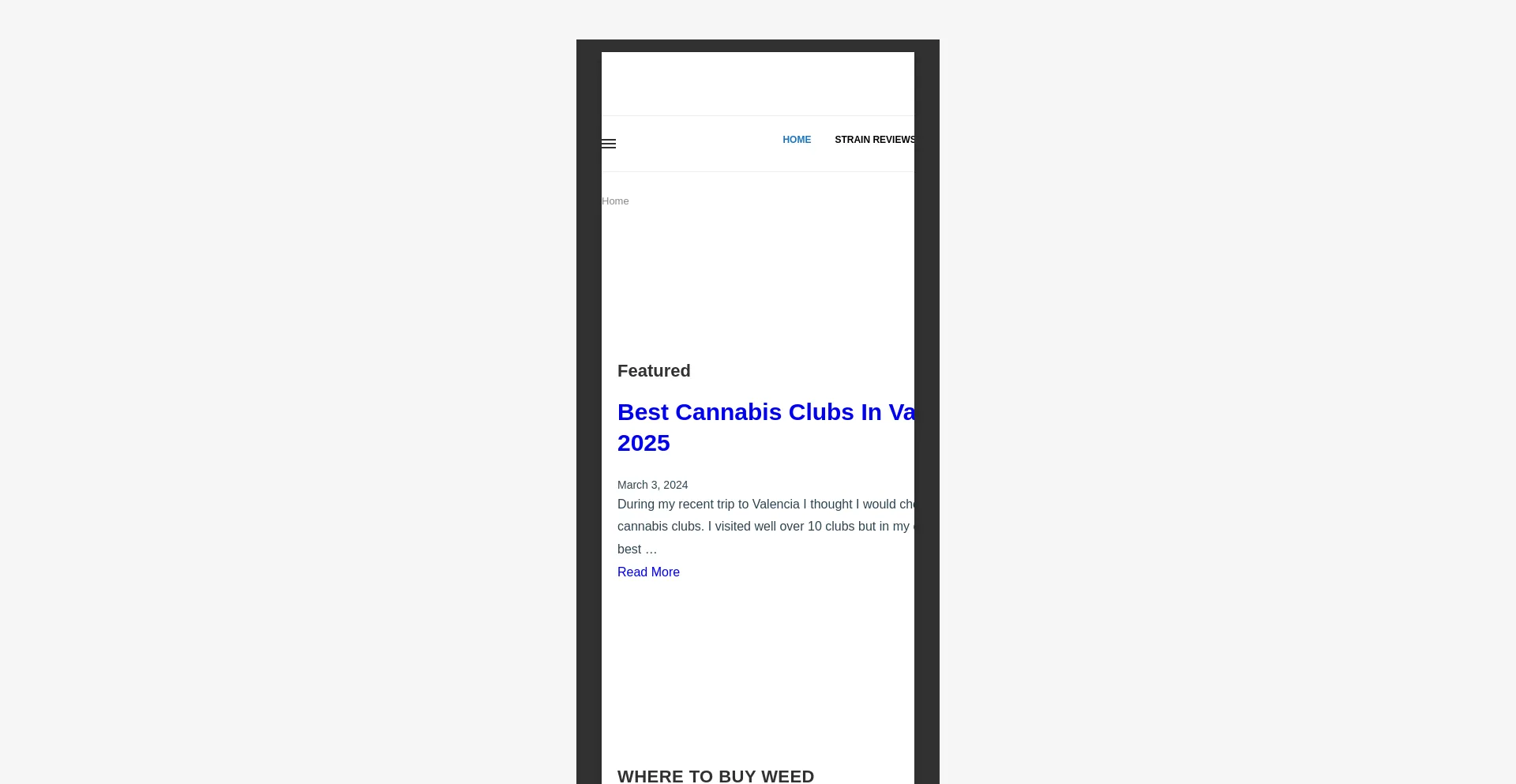 Website screenshot of Stonercircle.net