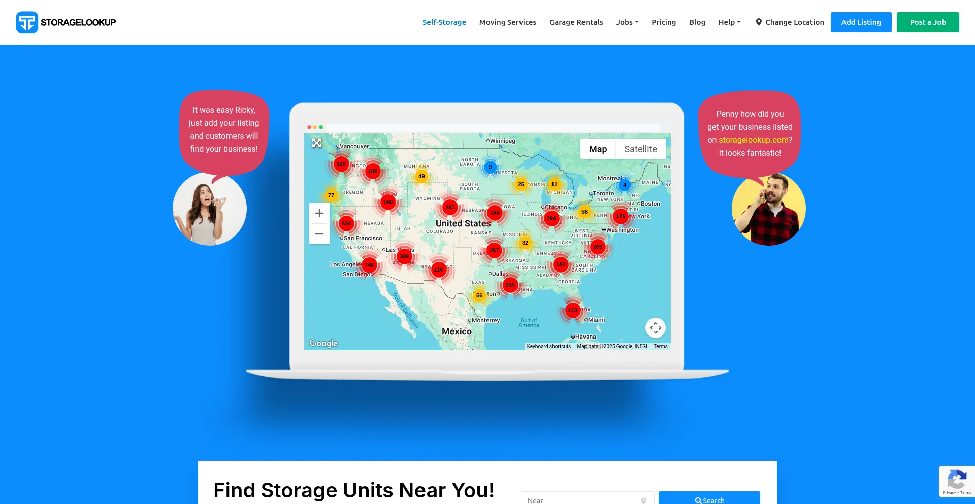 ¿És Seguro y Confiable Storagelookup.com?