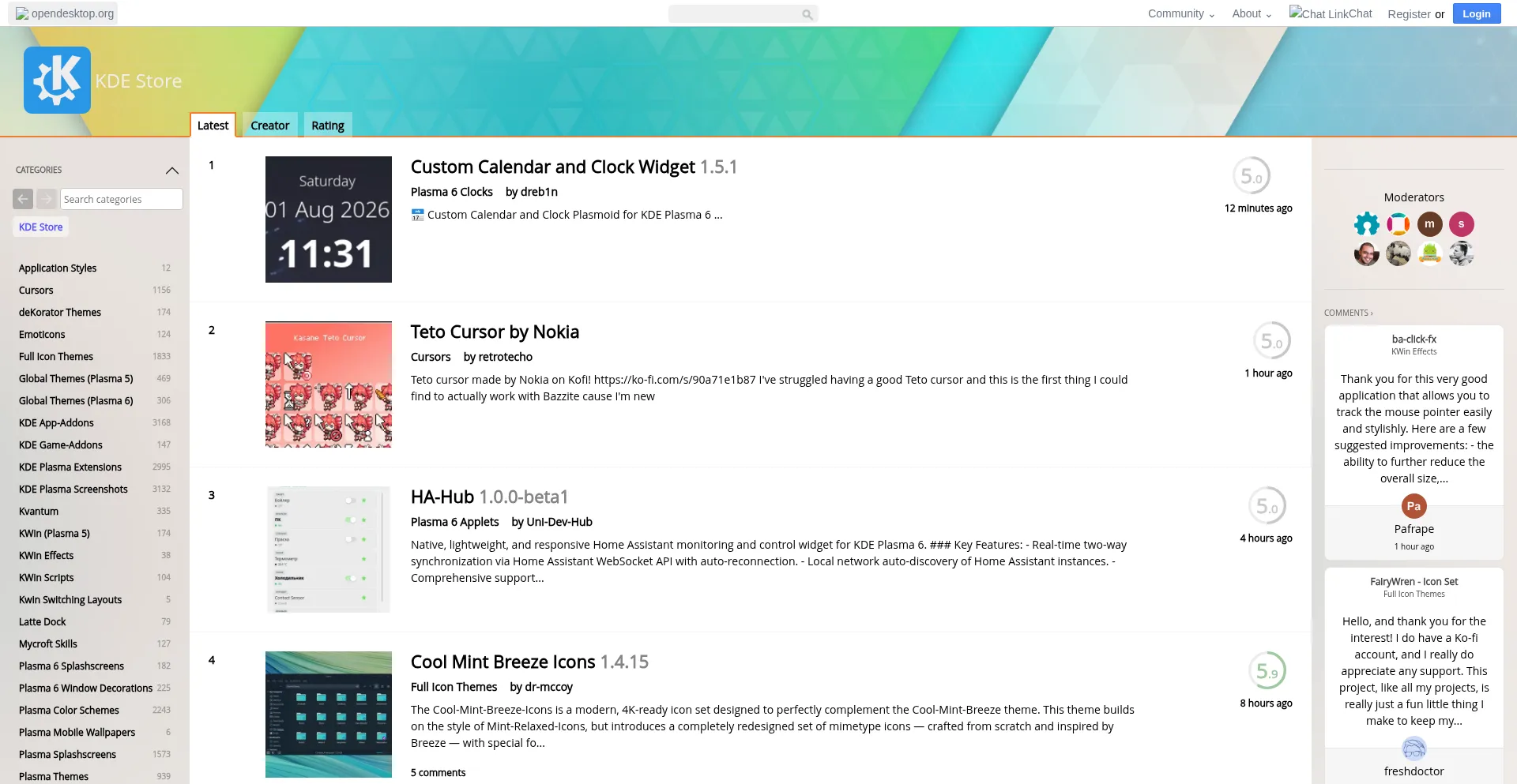 Store.kde.org