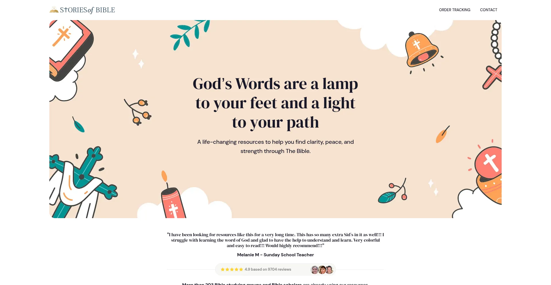 ¿És Seguro y Confiable Storiesofbible.com?