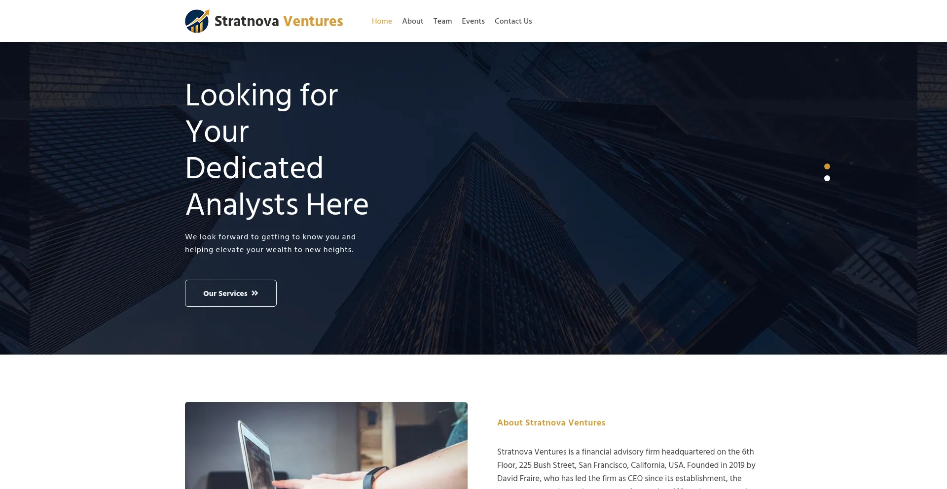 ¿És Seguro y Confiable Stratnovaventures.com?