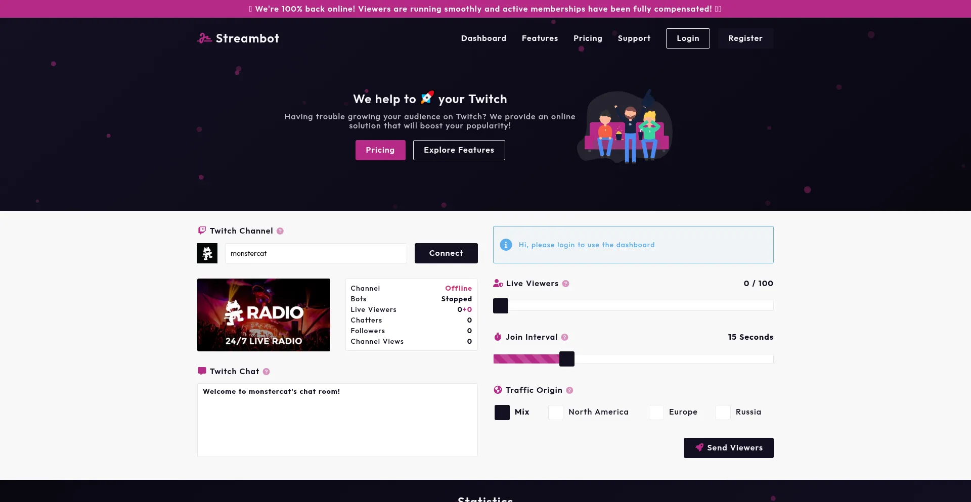 ¿És Seguro y Confiable Streambot.com?