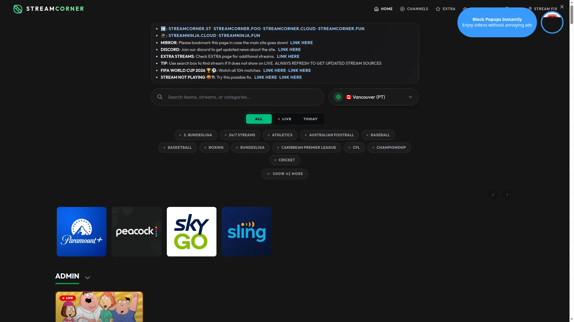 Streamcorner.fun