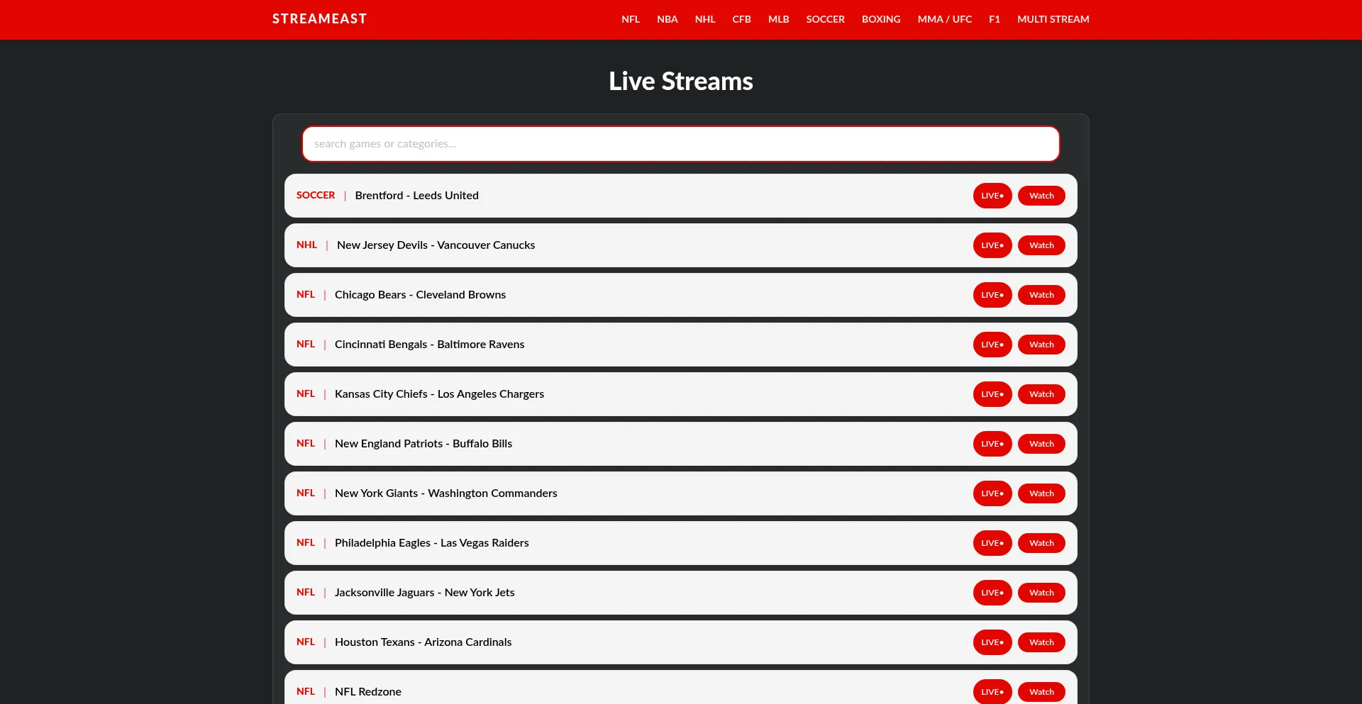 Streameasti.live