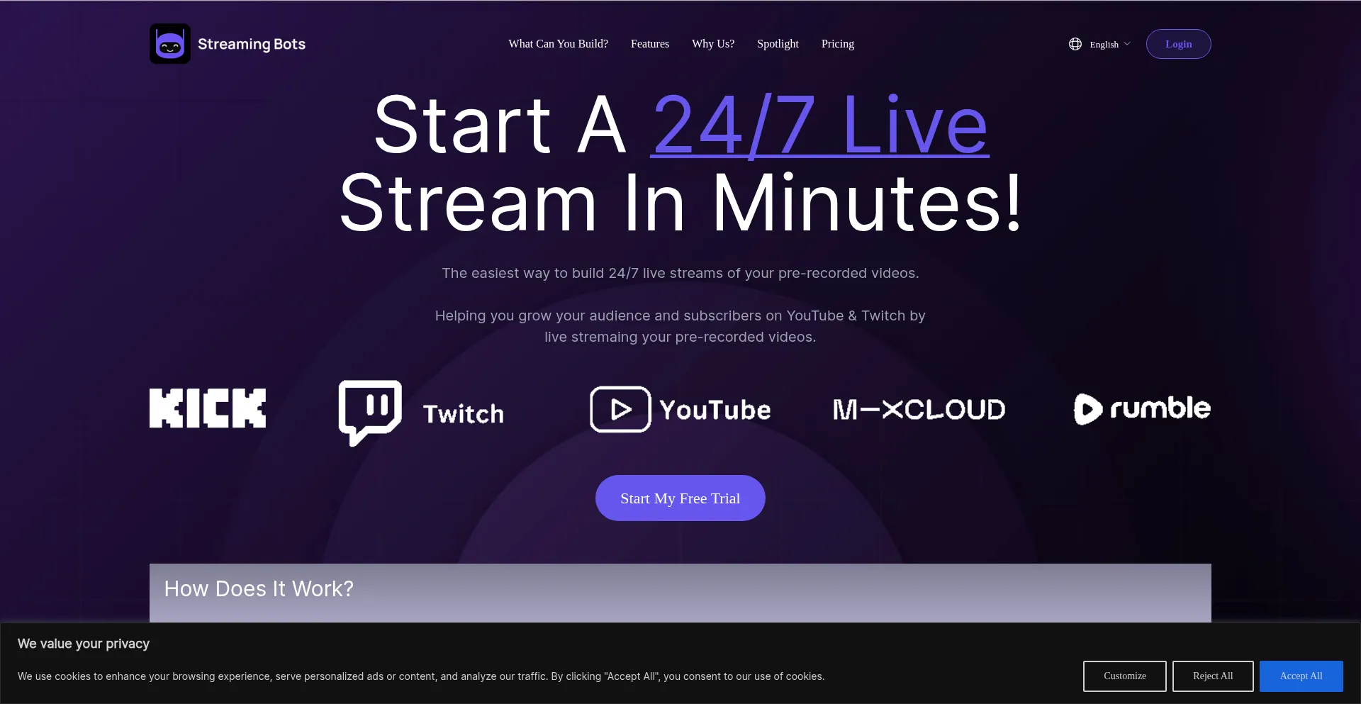 ¿És Seguro y Confiable Streamingbots.com?