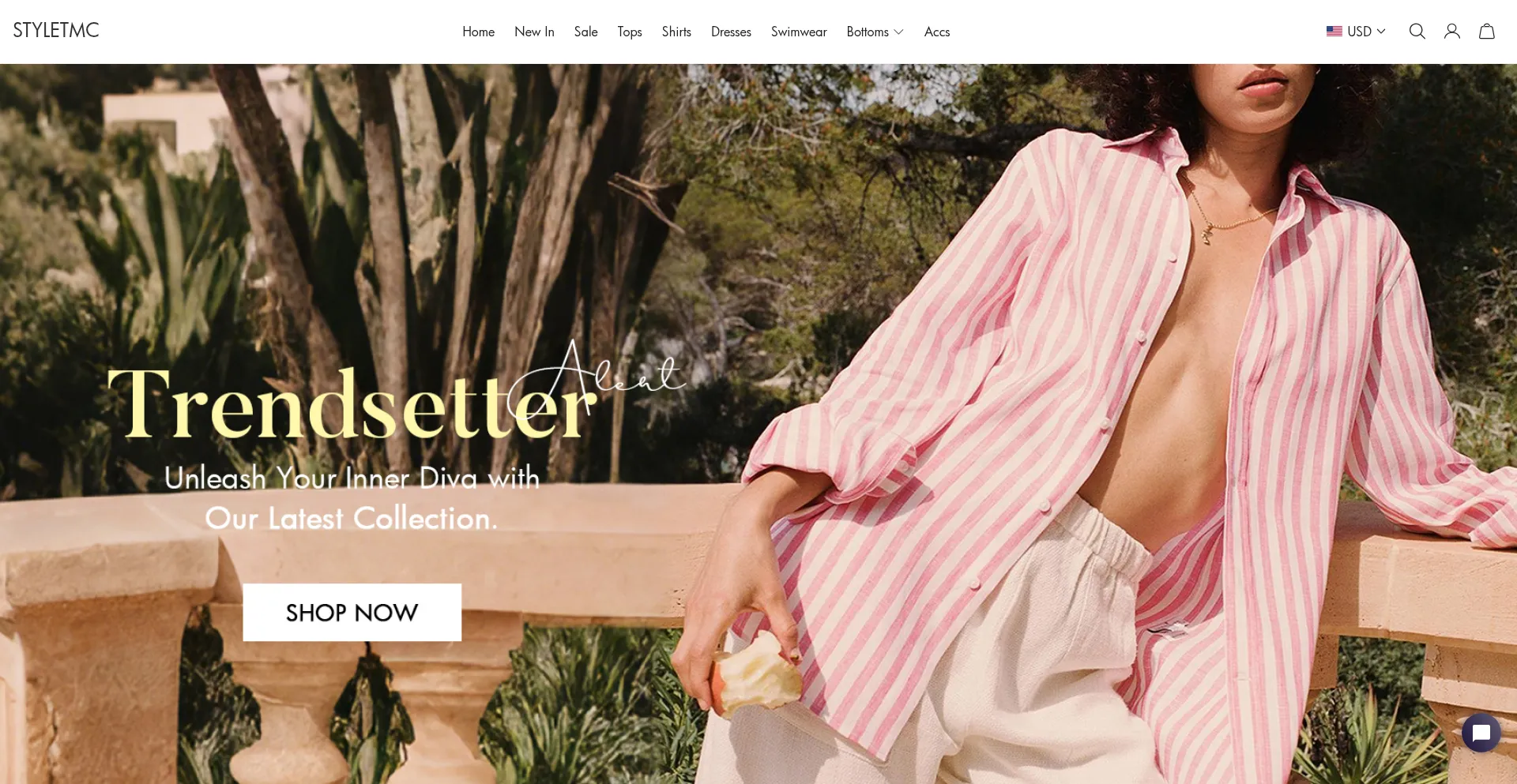 Website screenshot of Styletmc.com