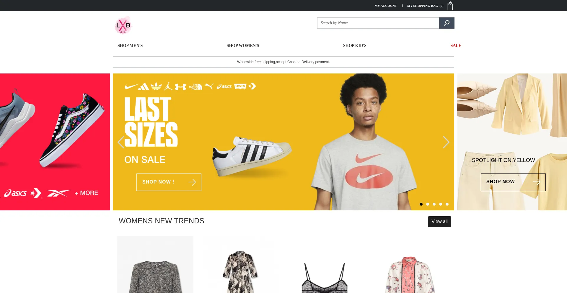 Website screenshot of Stylexlab.co