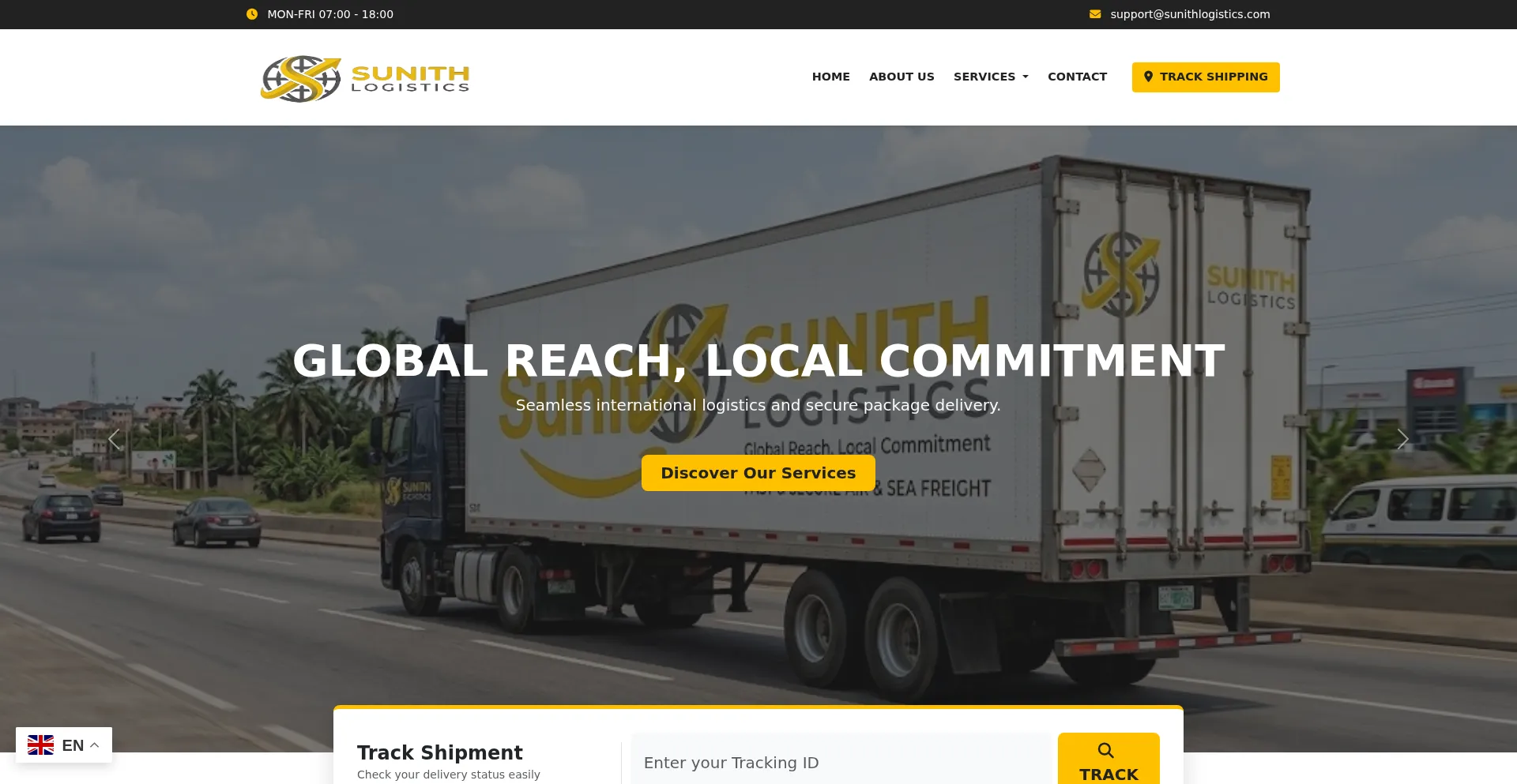 Sunithlogistics.com