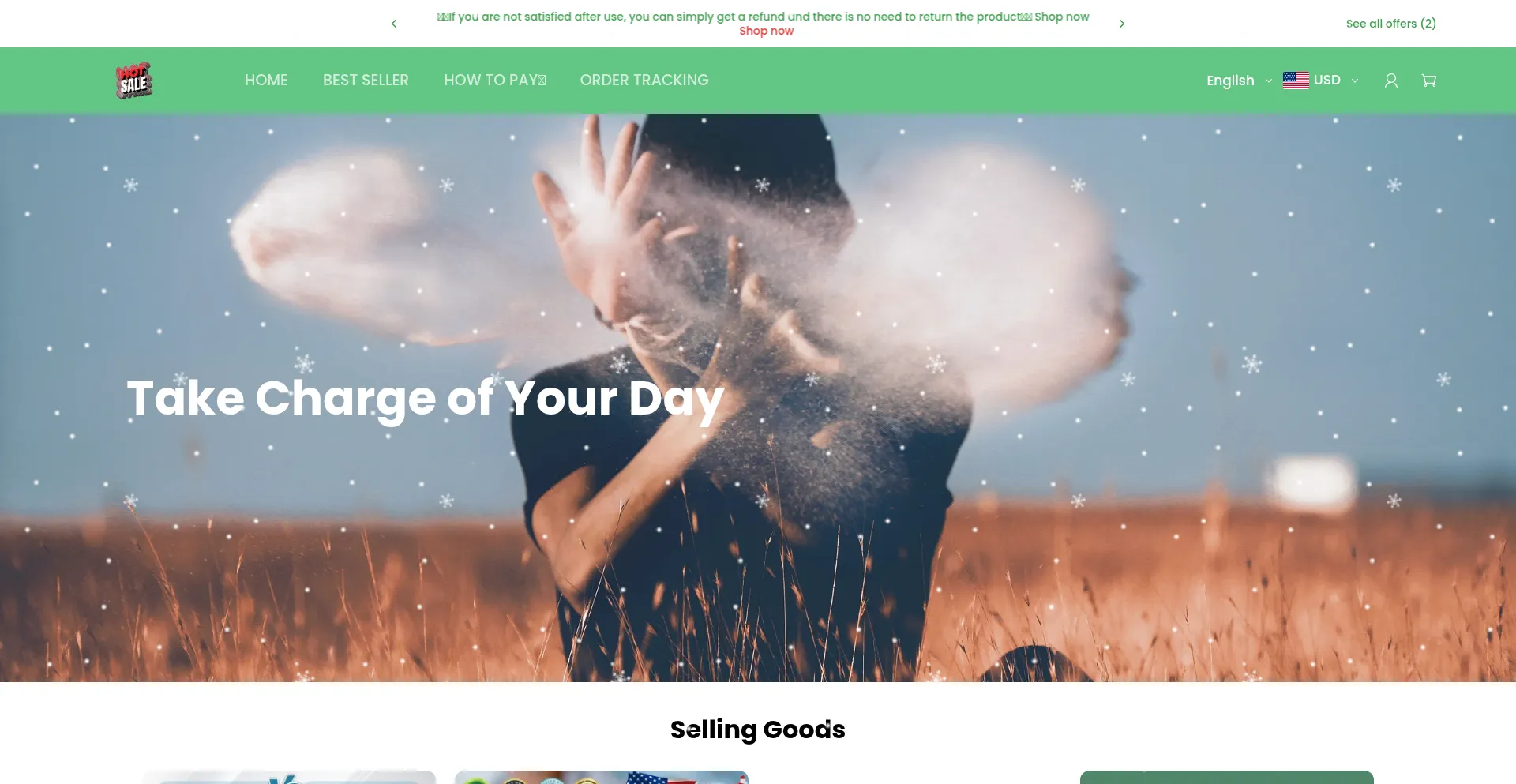 Website screenshot of Sunmerco.shop
