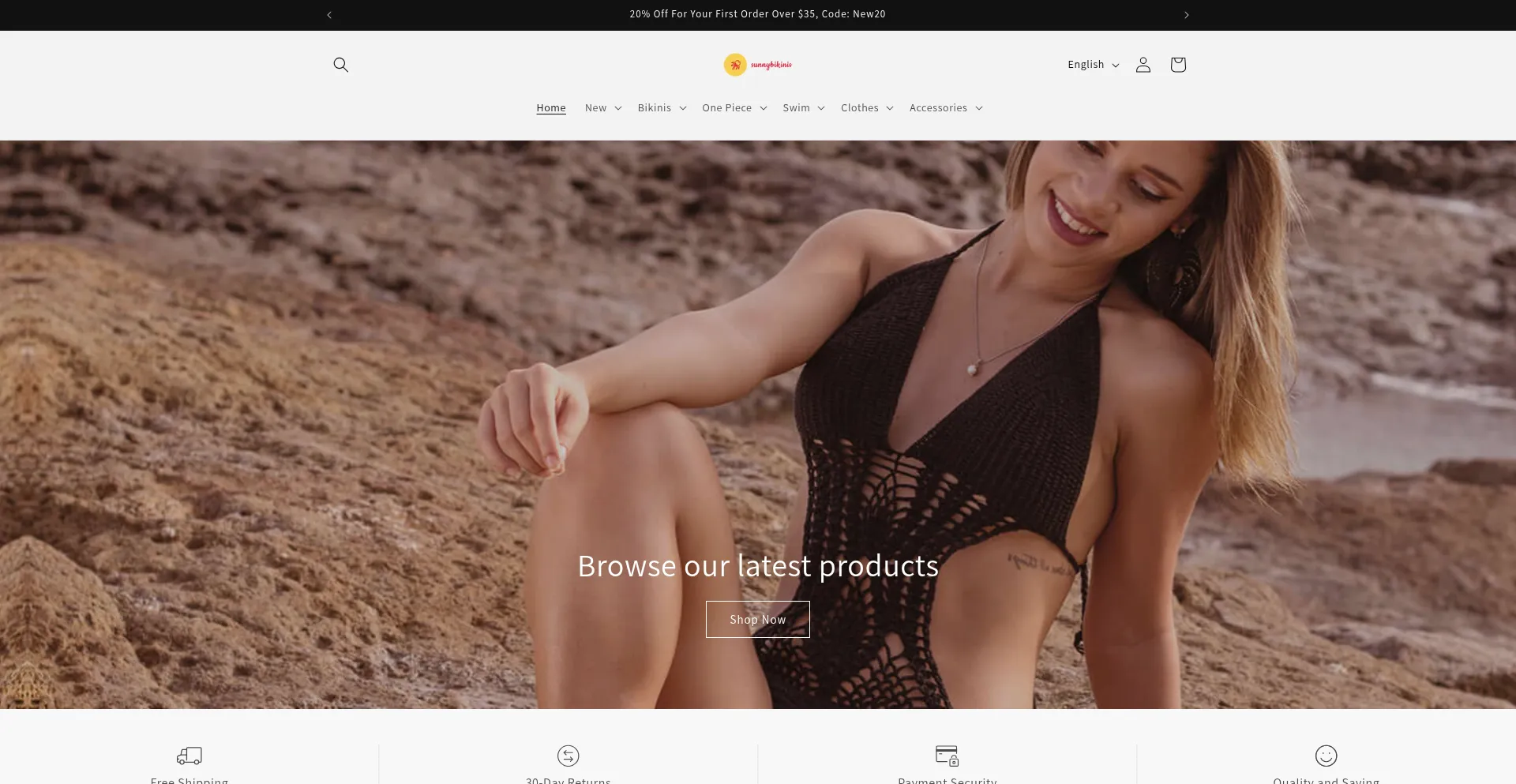 ¿És Seguro y Confiable Sunnybikinis.com?