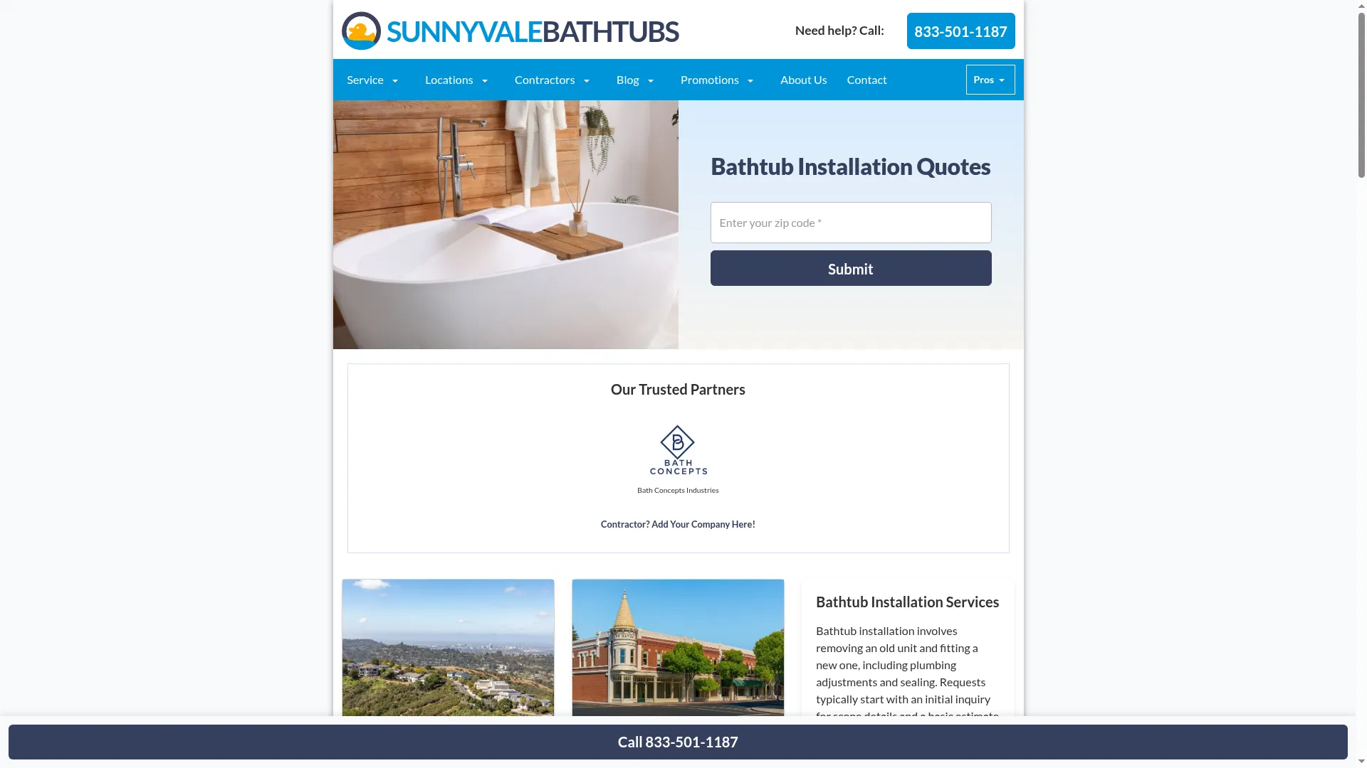 Sunnyvalebathtubs.com