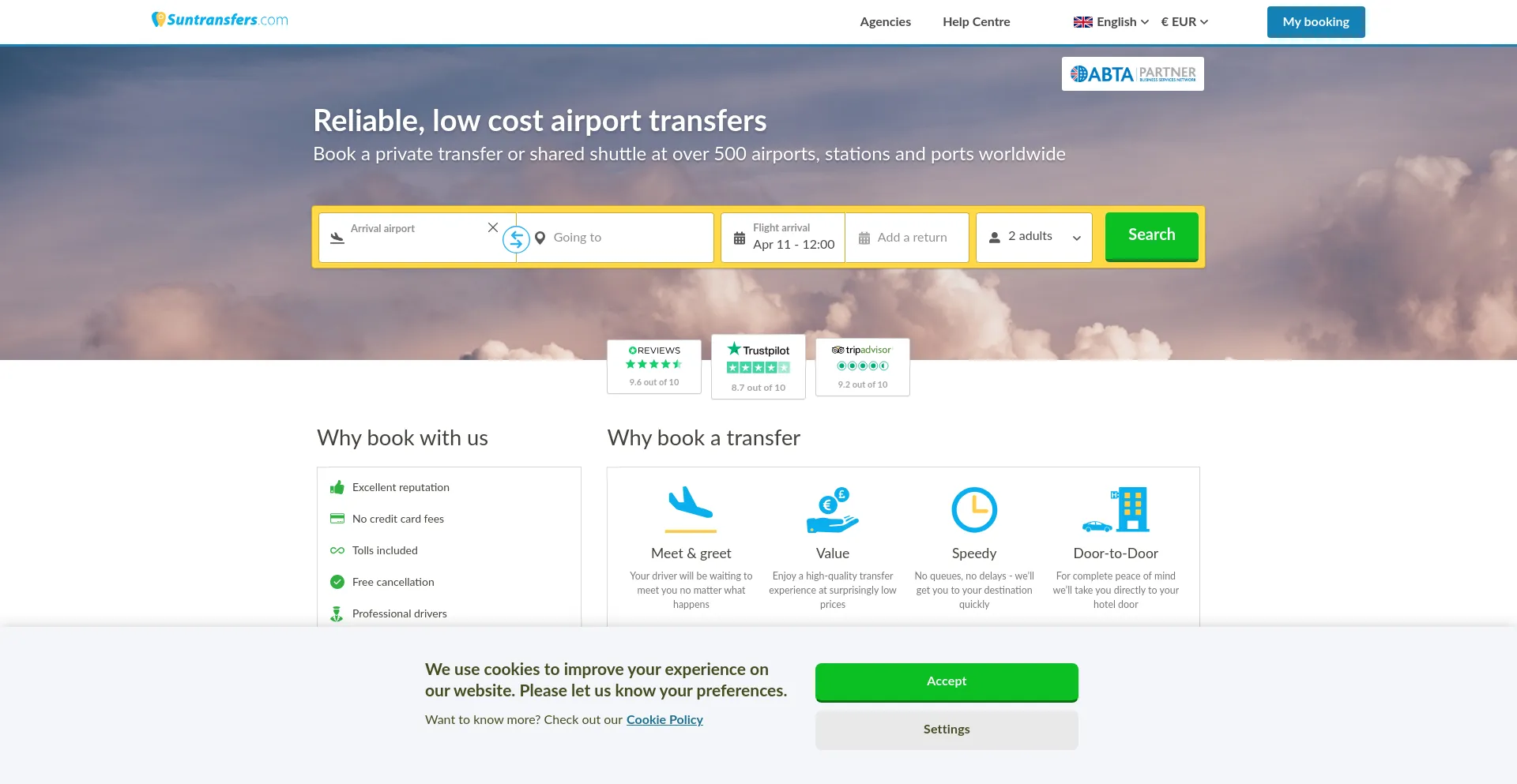 ¿És Seguro y Confiable Suntransfers.com?