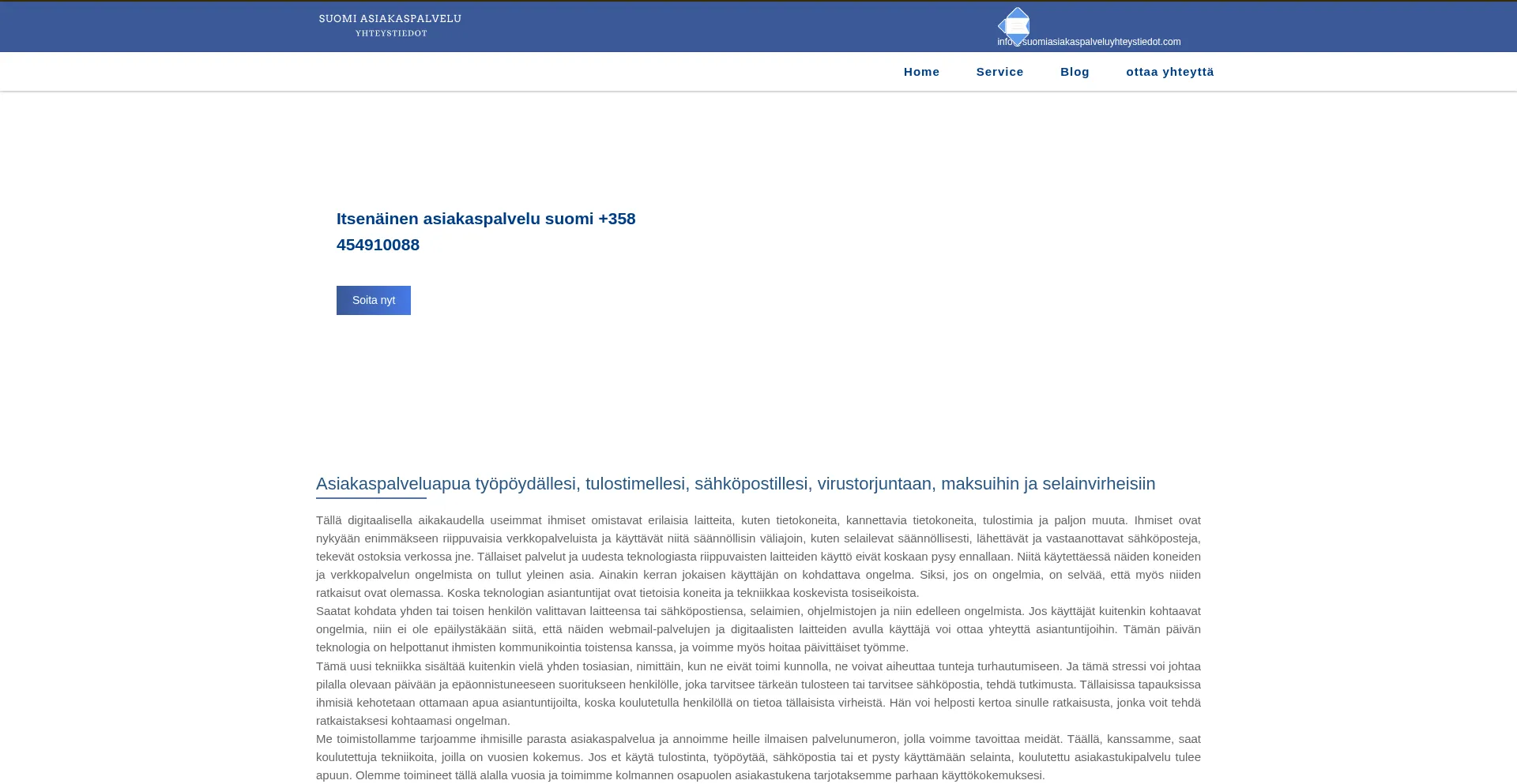 Suomiasiakaspalveluyhteystiedot.com
