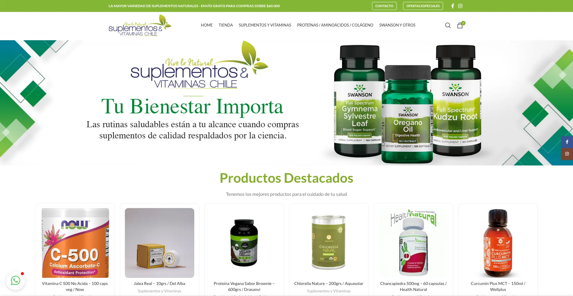 ¿És Seguro y Confiable Suplementosyvitaminaschile.com?