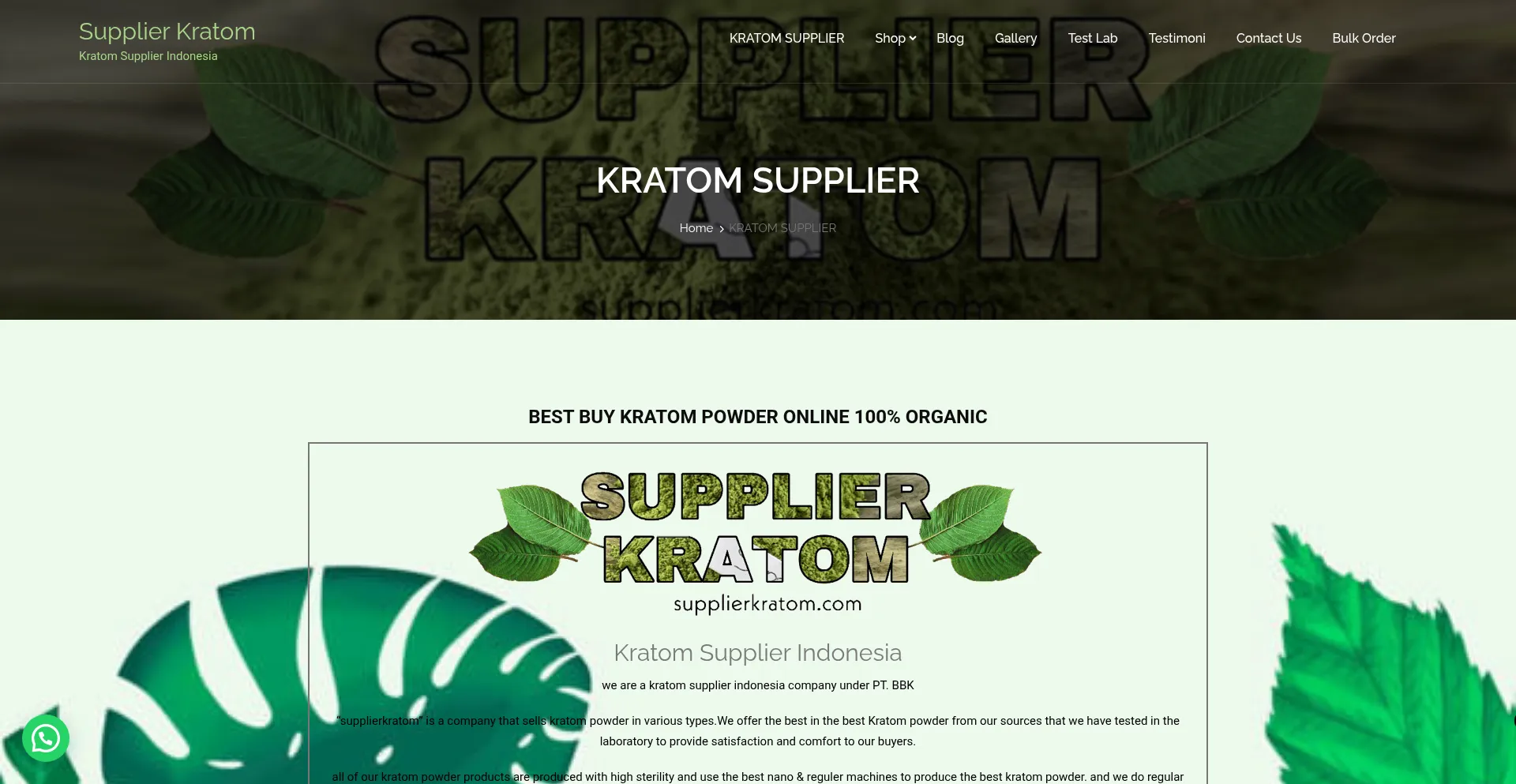 Supplierkratom.com