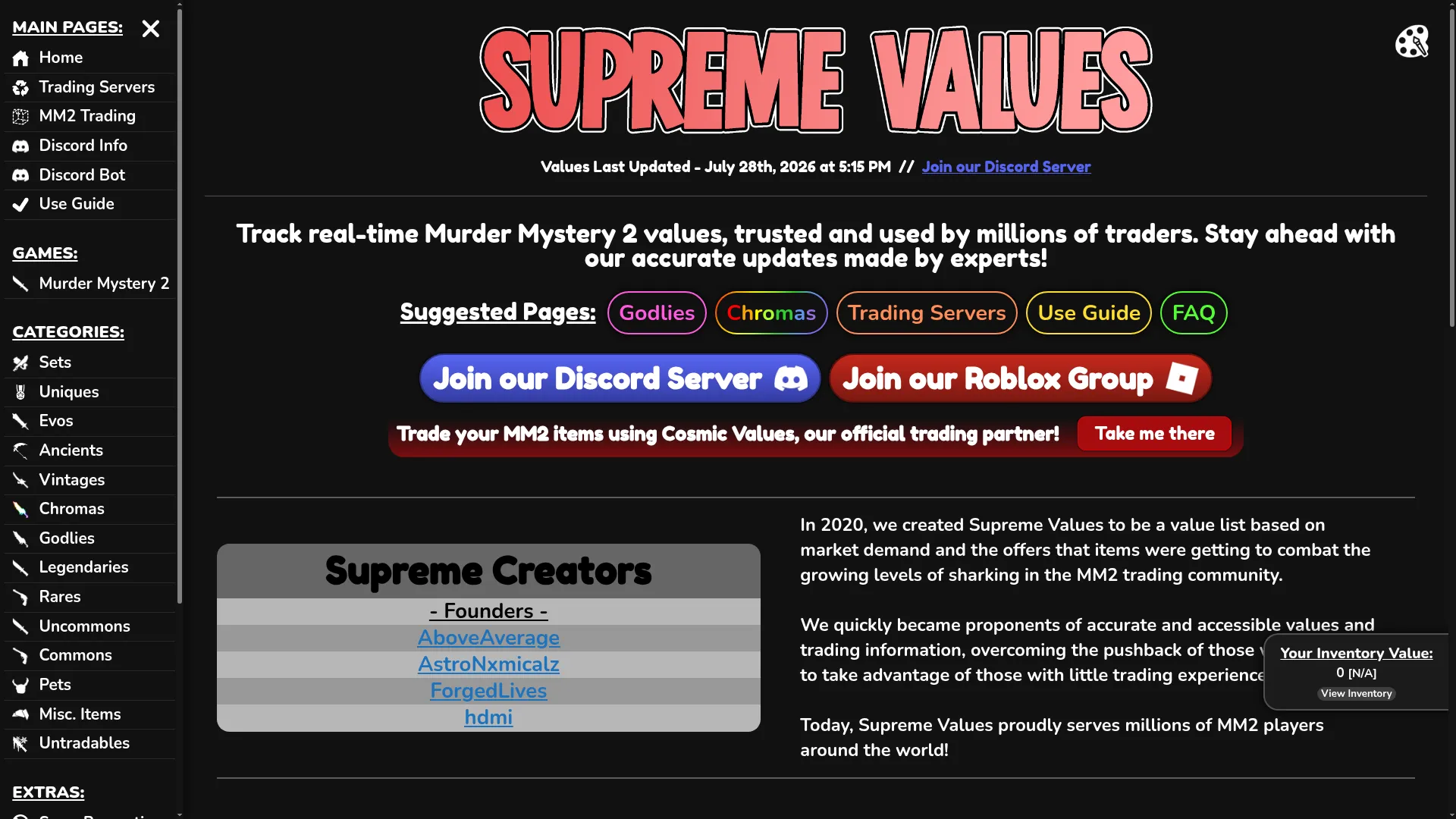 Supremevalues.com
