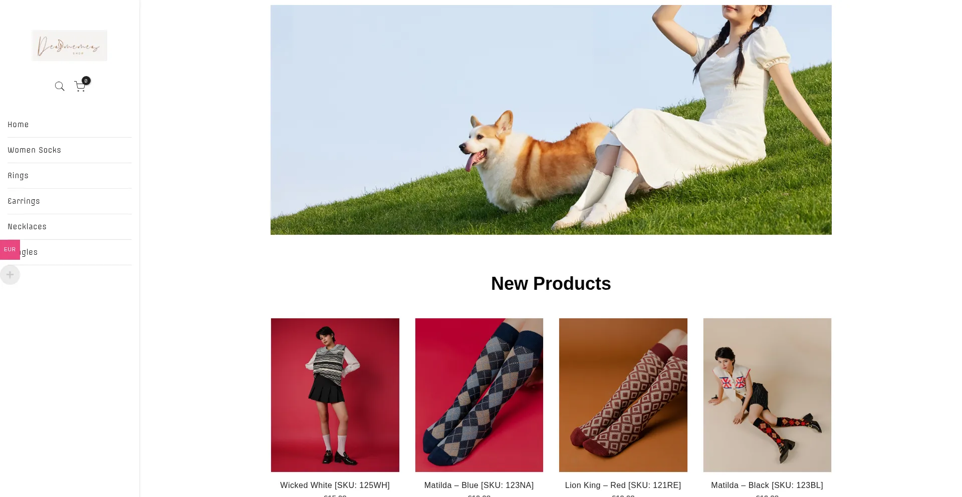 Website screenshot of Surganii.com