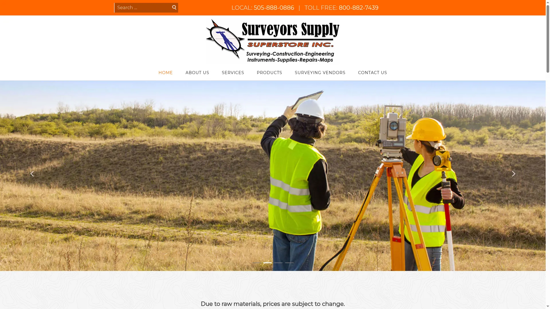 Surveyorssupplynm.com