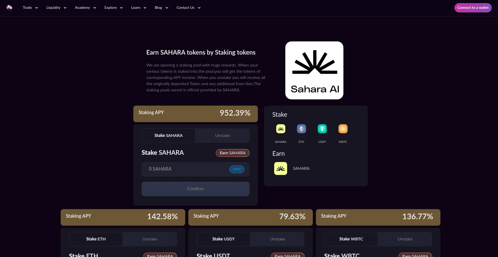 Website screenshot of Sushi-sahara.top