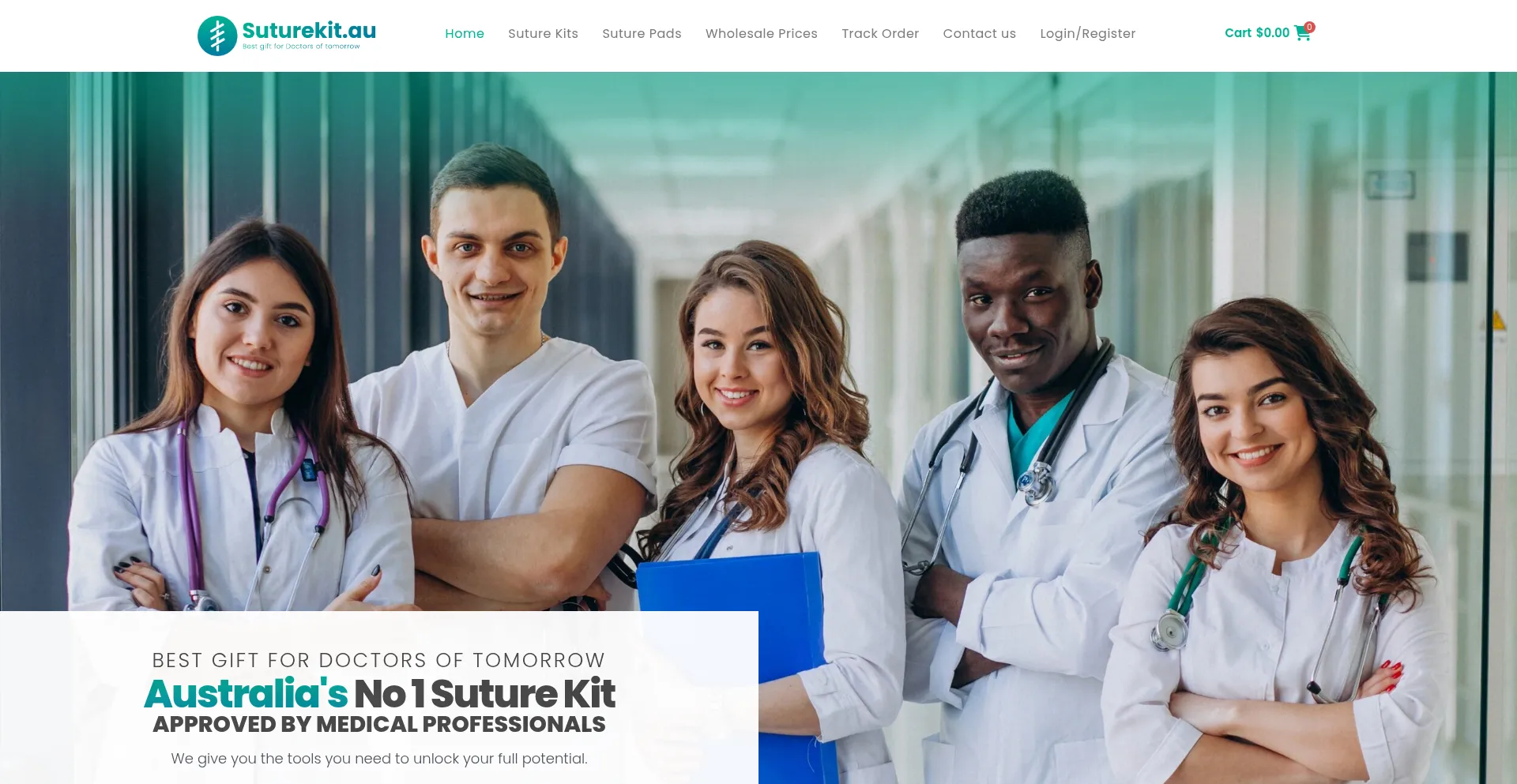 Suturekit.au Screenshot