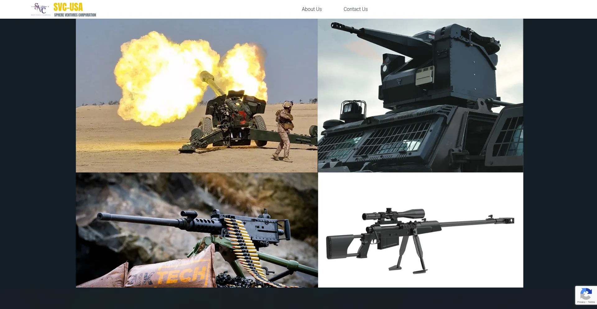Website screenshot of Svc-usa.com