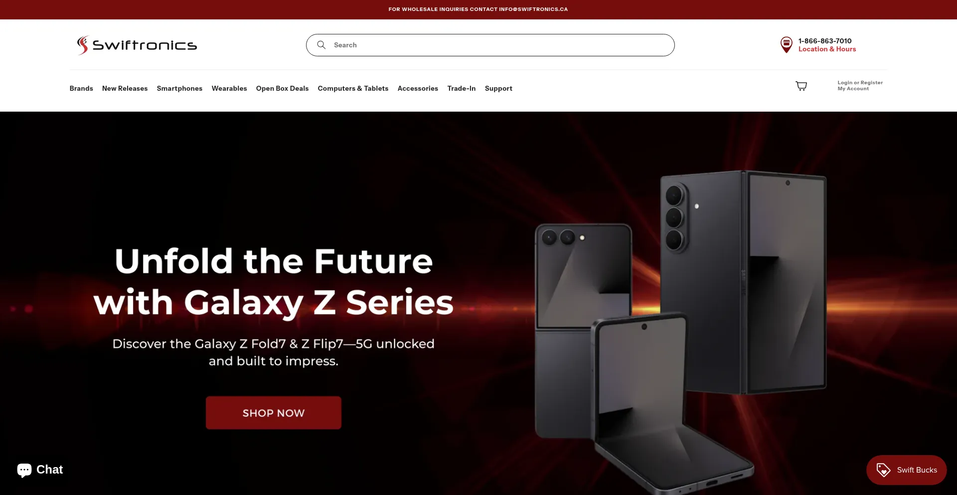 ¿És Seguro y Confiable Swiftronics.ca?