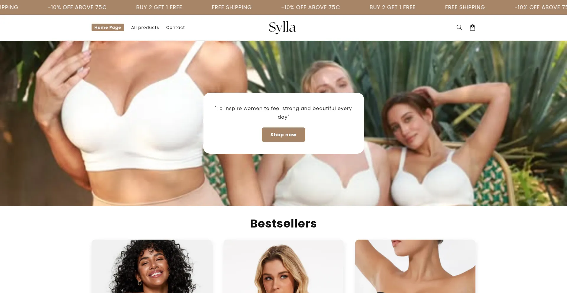 Syllaunderwear.com Screenshot