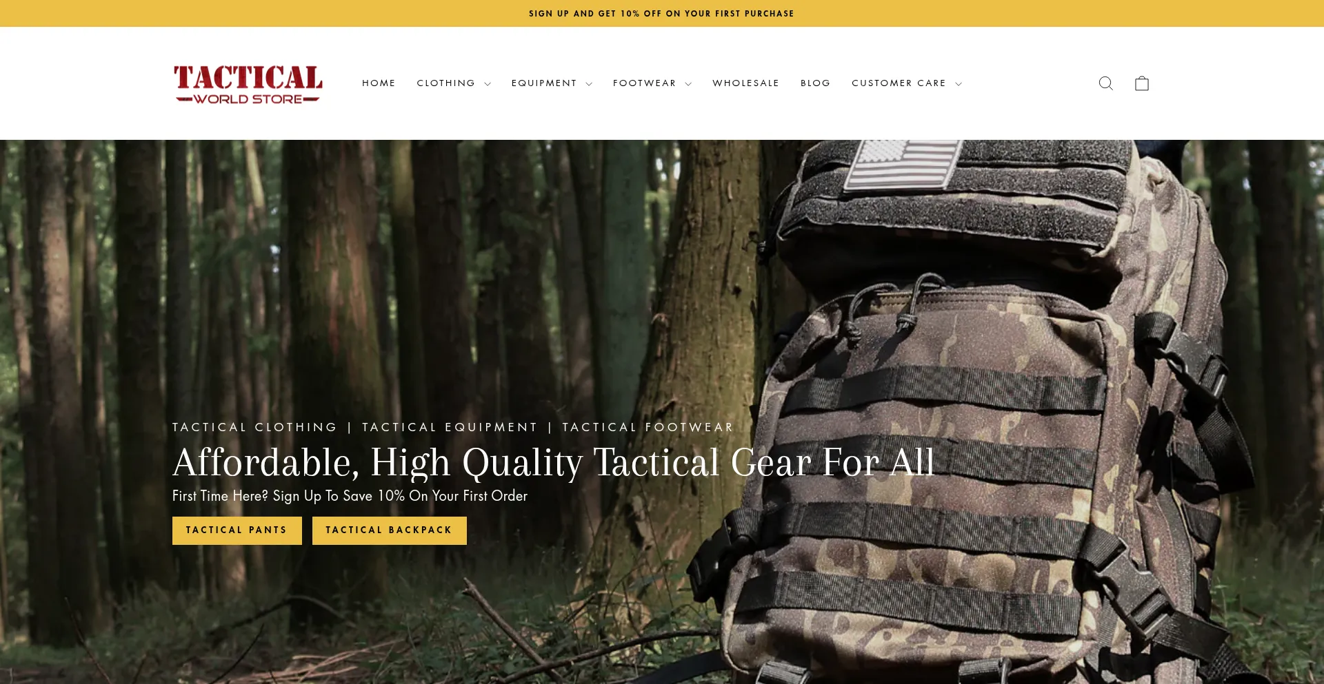 ¿És Seguro y Confiable Tacticalworldstore.com?