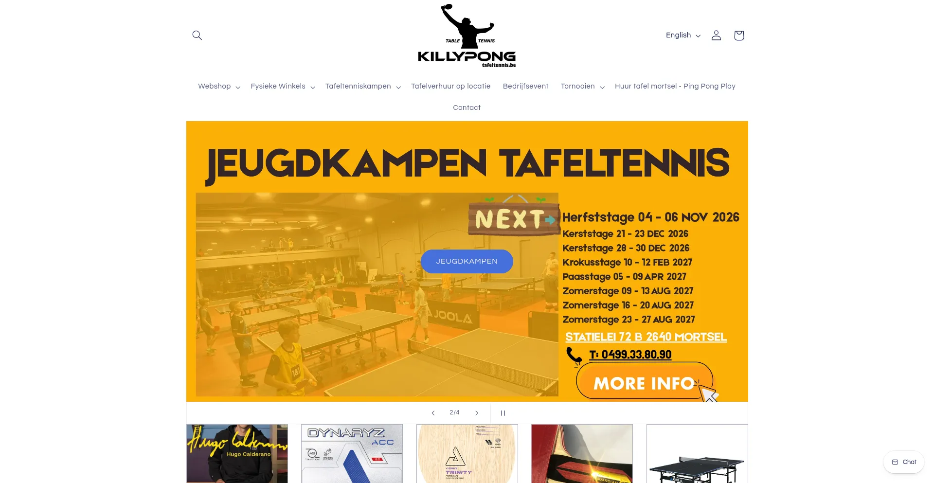 Tafeltennis.be