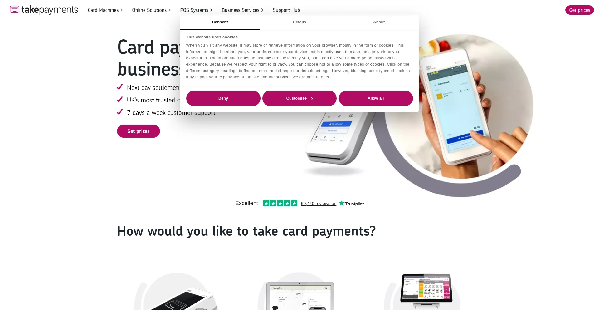 ¿És Seguro y Confiable Takepayments.com?