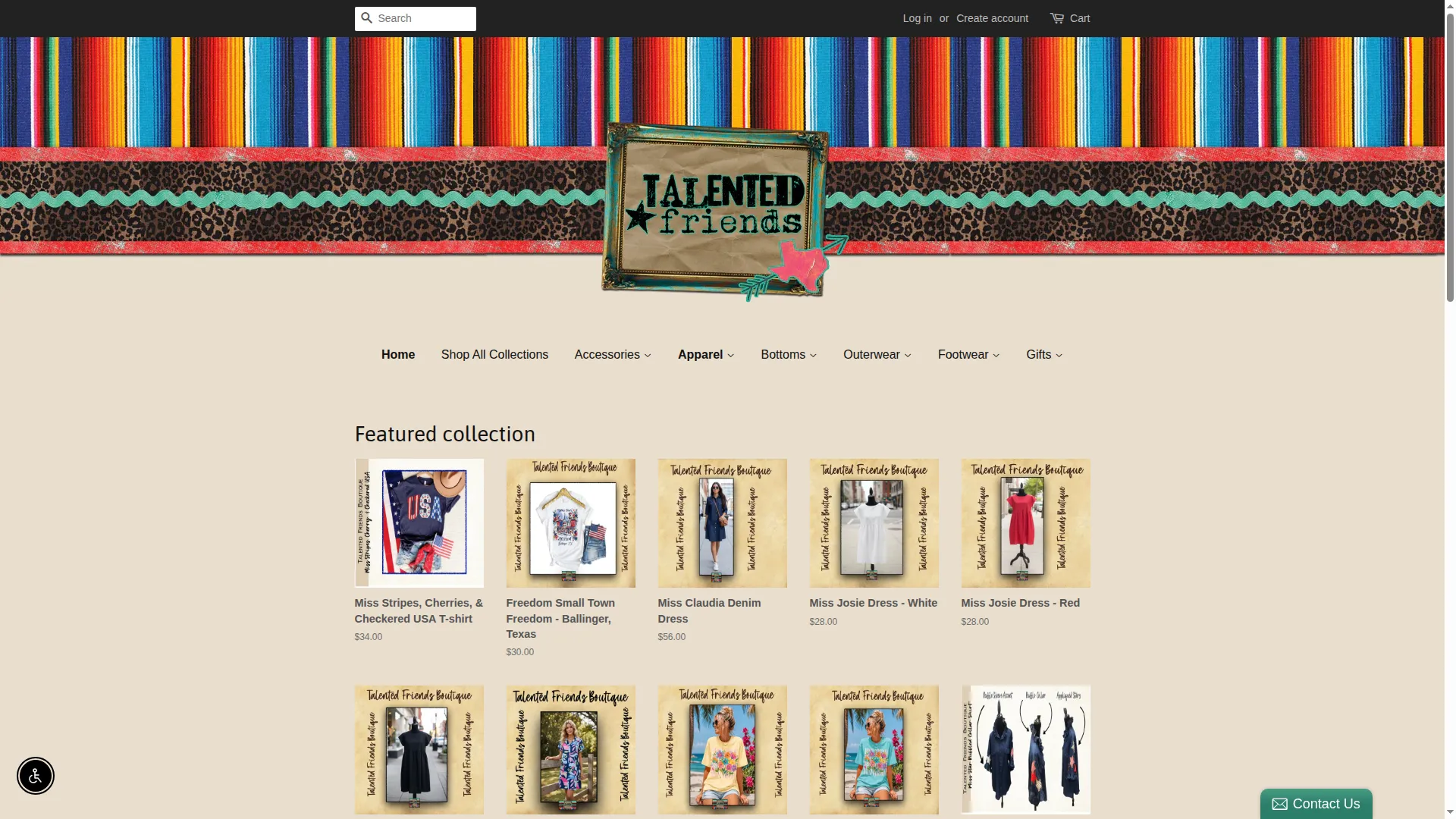Talentedfriendsboutique.com