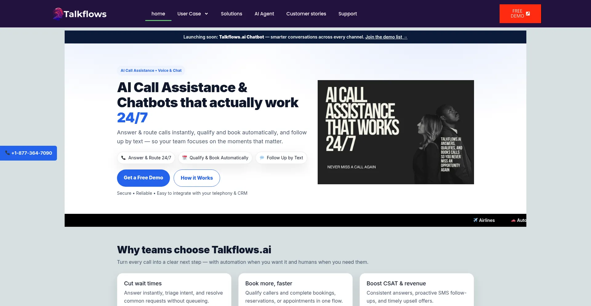¿És Seguro y Confiable Talkflows.ai?
