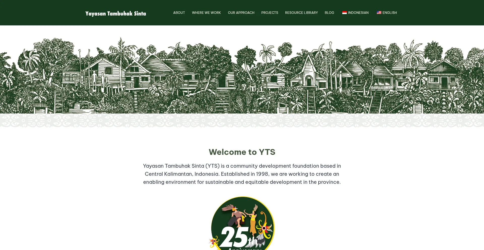 Website screenshot of Tambuhaksinta.com